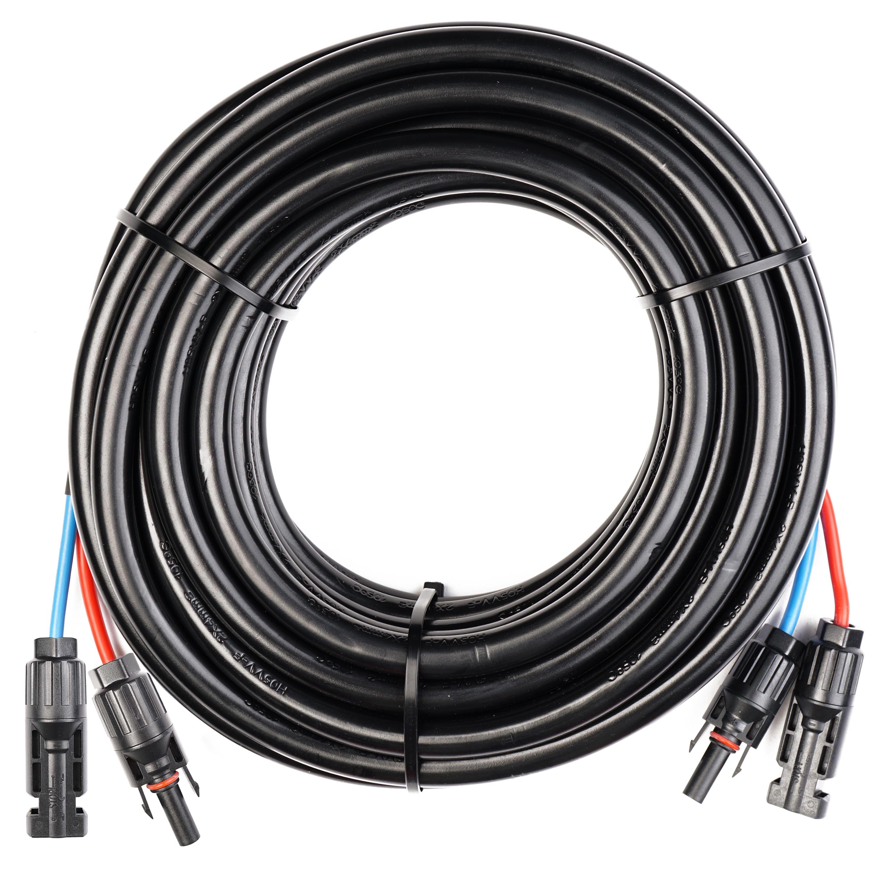 WATTSTUNDE® VK-MC4-MC4-4.10 MC4 10 m extension cable 2 x 4 mm²