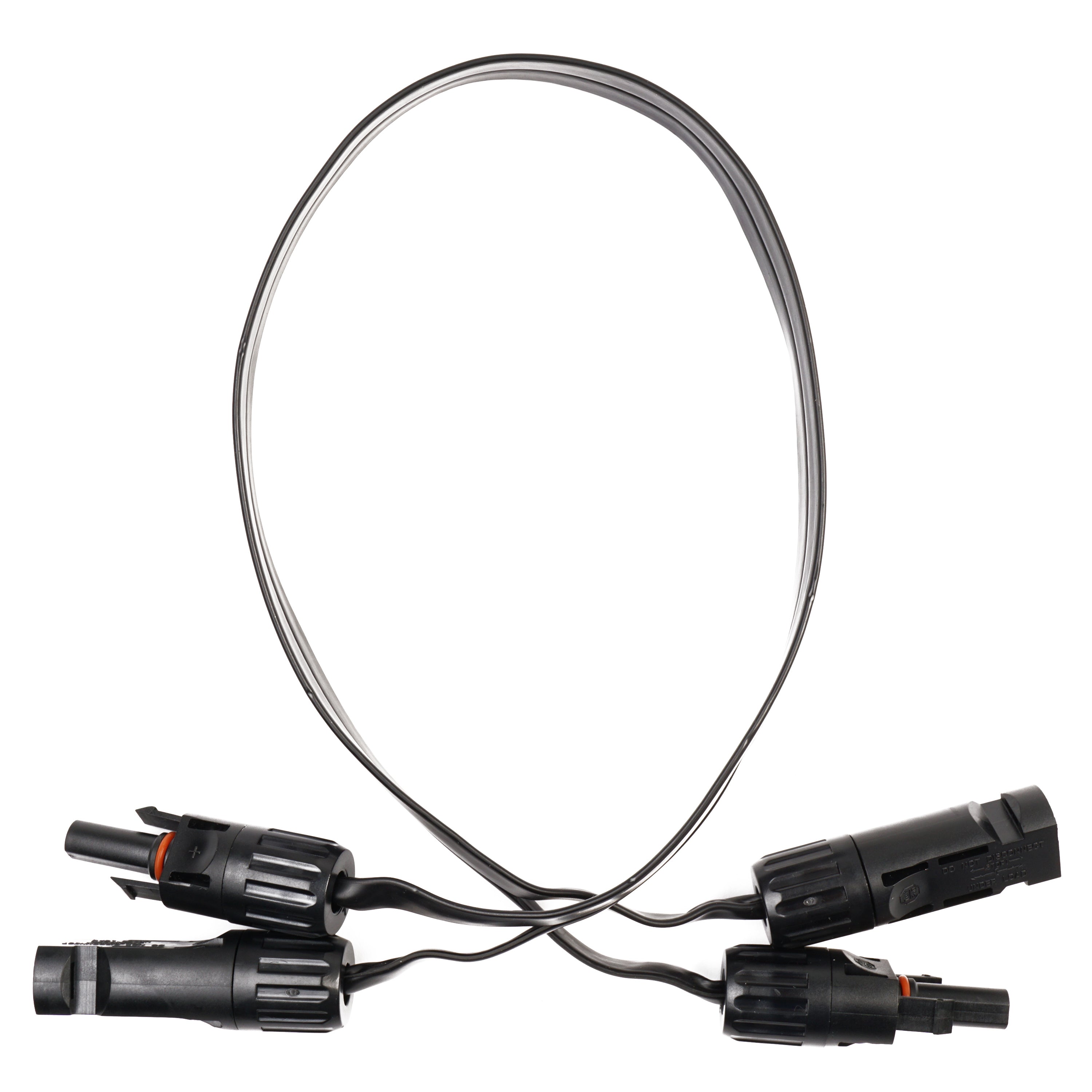 WATTSTUNDE® MC4 to MC4 flat ribbon cable 50 cm