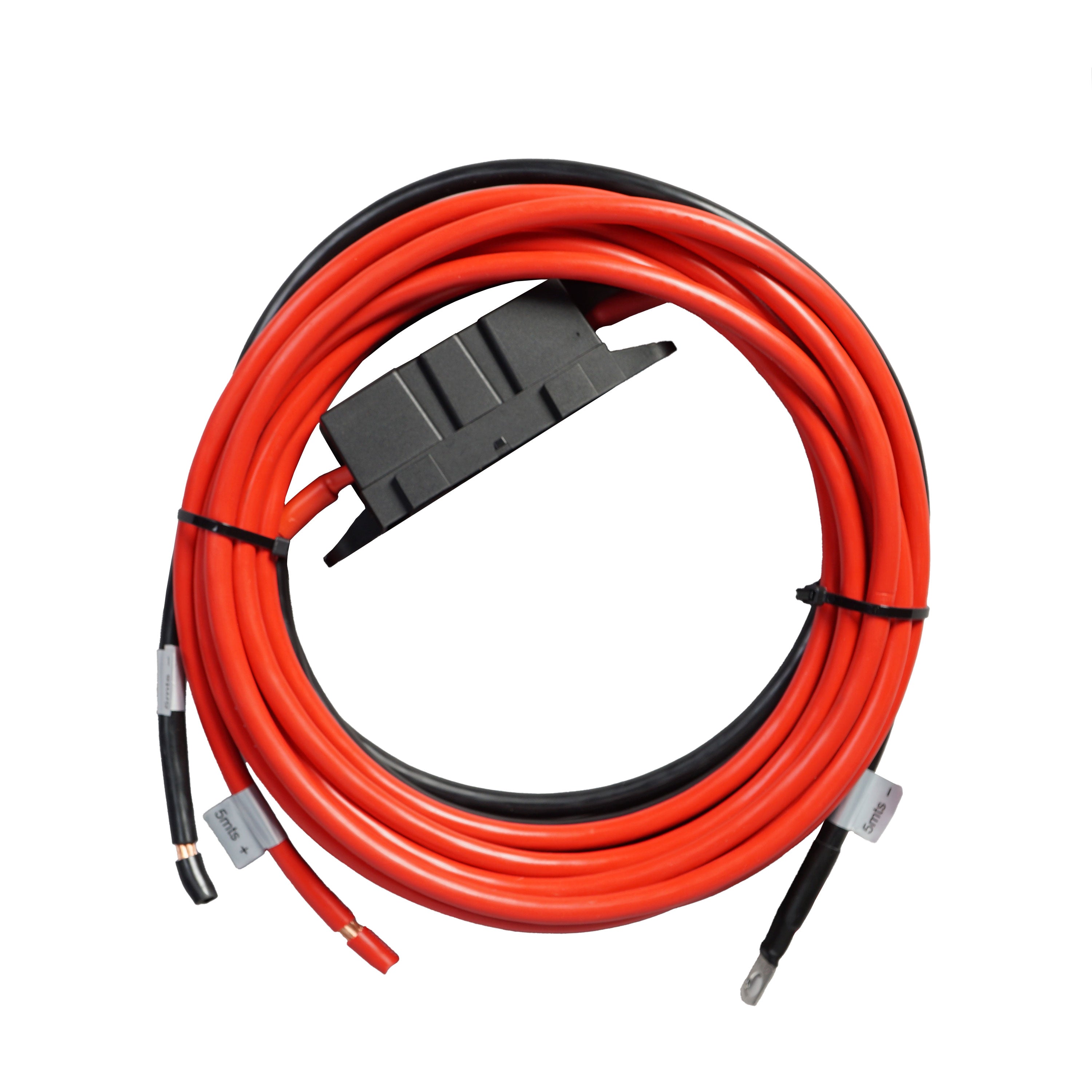 Charging booster set with Victron Orion-Tr Smart 12/12-30 and connection cable for starter and auxiliary battery 5 m