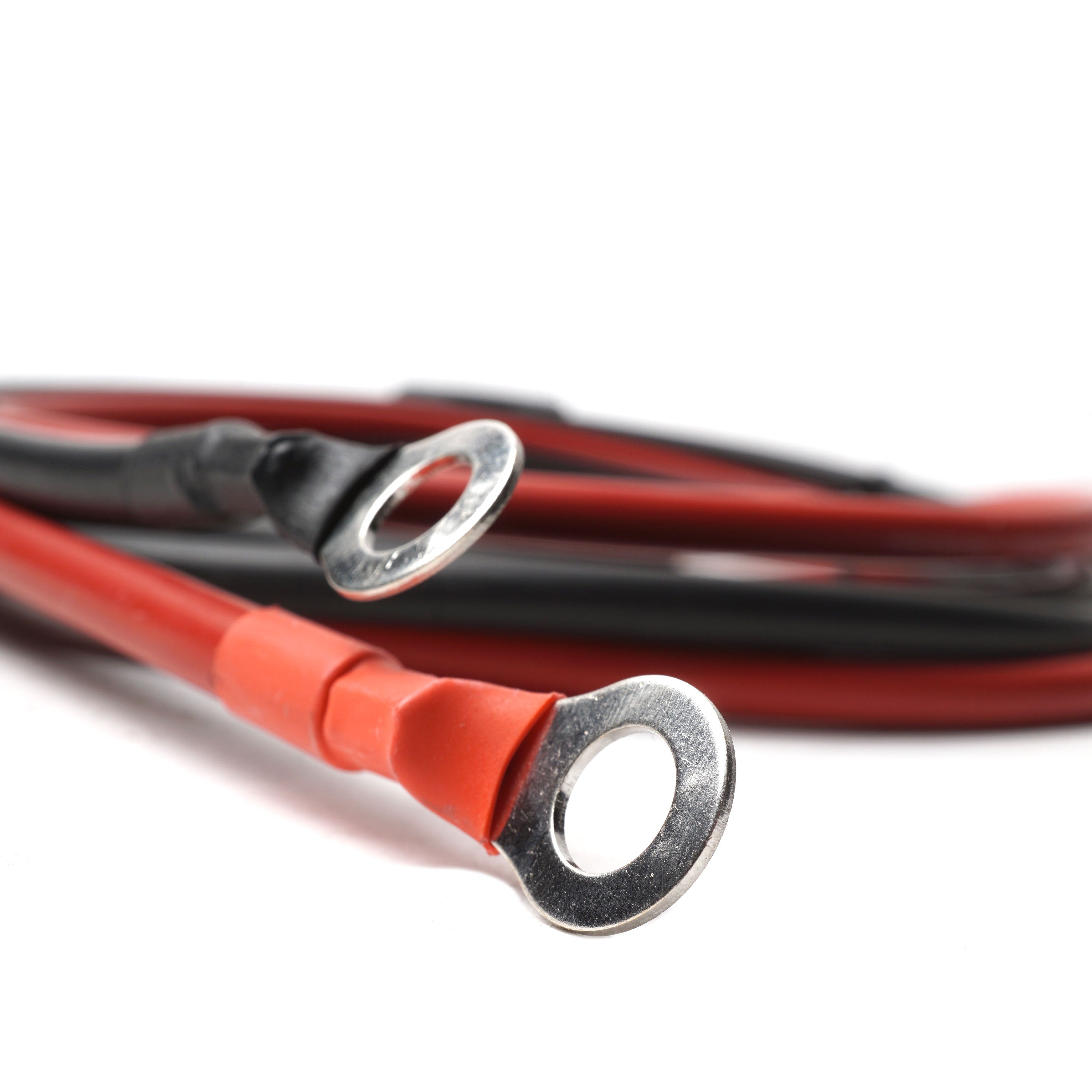WATTSTUNDE® fuse cable (with 40 A fuse) 2 x 10 mm² M8/ferrule 1.5 m red/black
