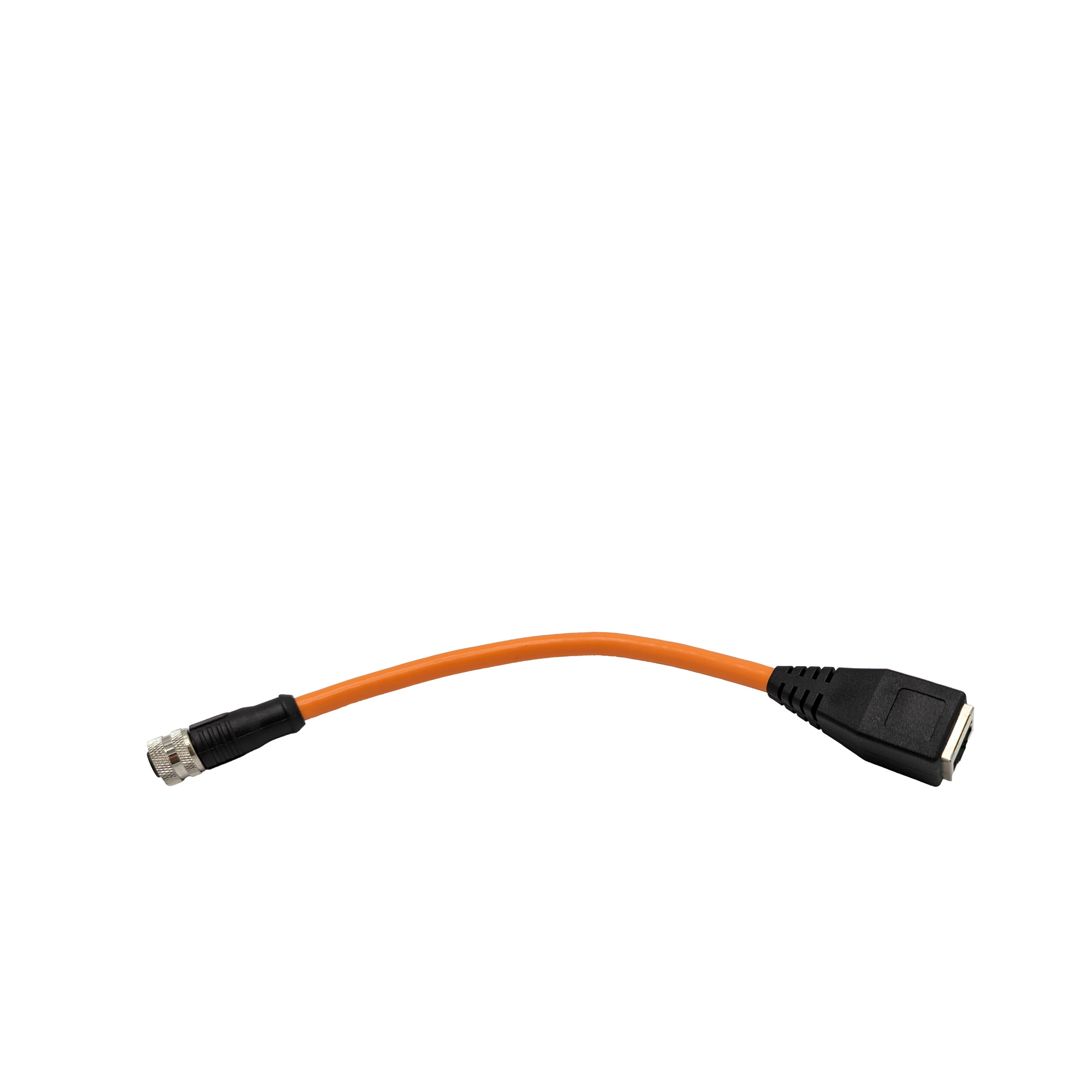 Super B CAN cable 0.25m RJ45 M12 straight female