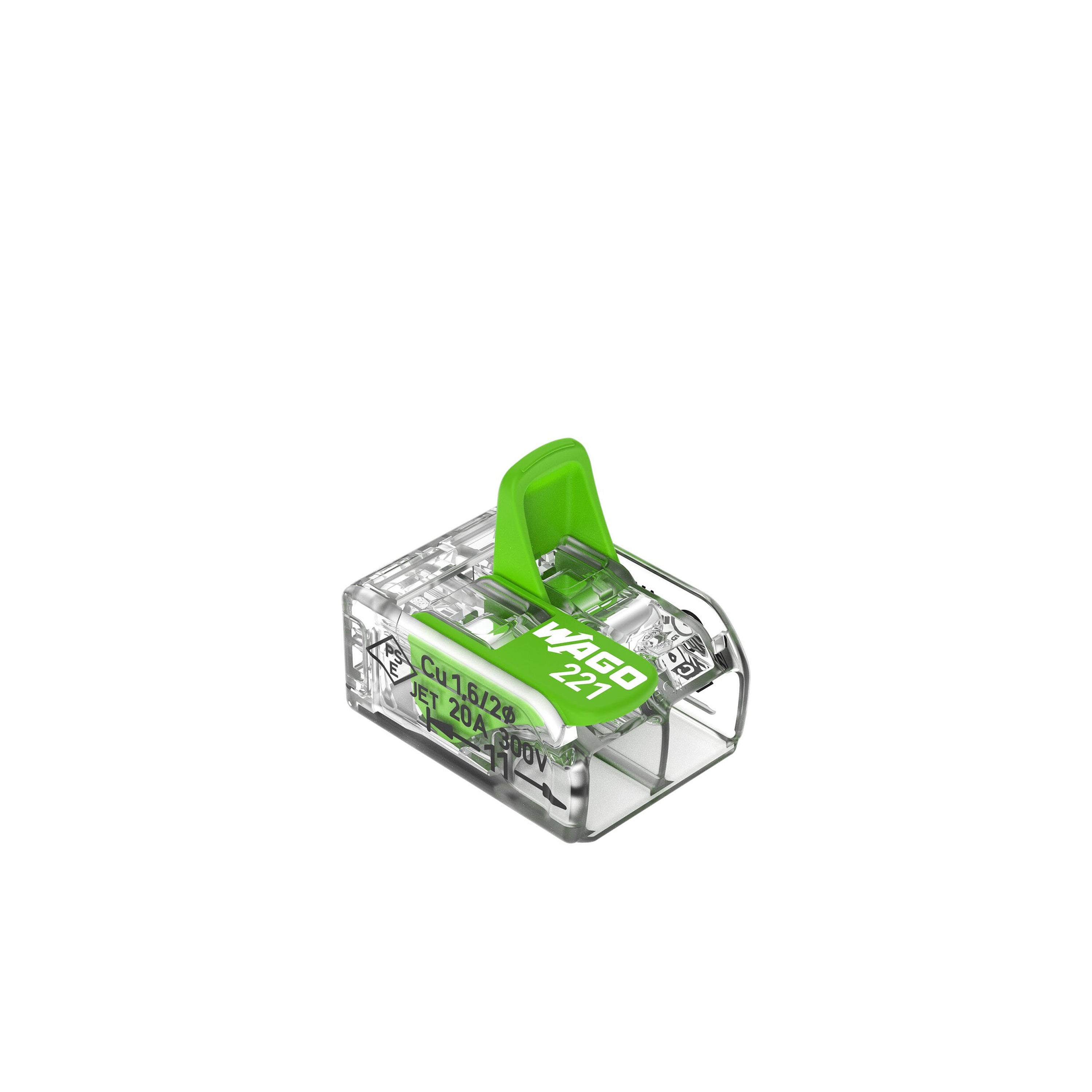 WAGO Verbindungsklemme Green Range flexibel bis 4mm² - 221-422