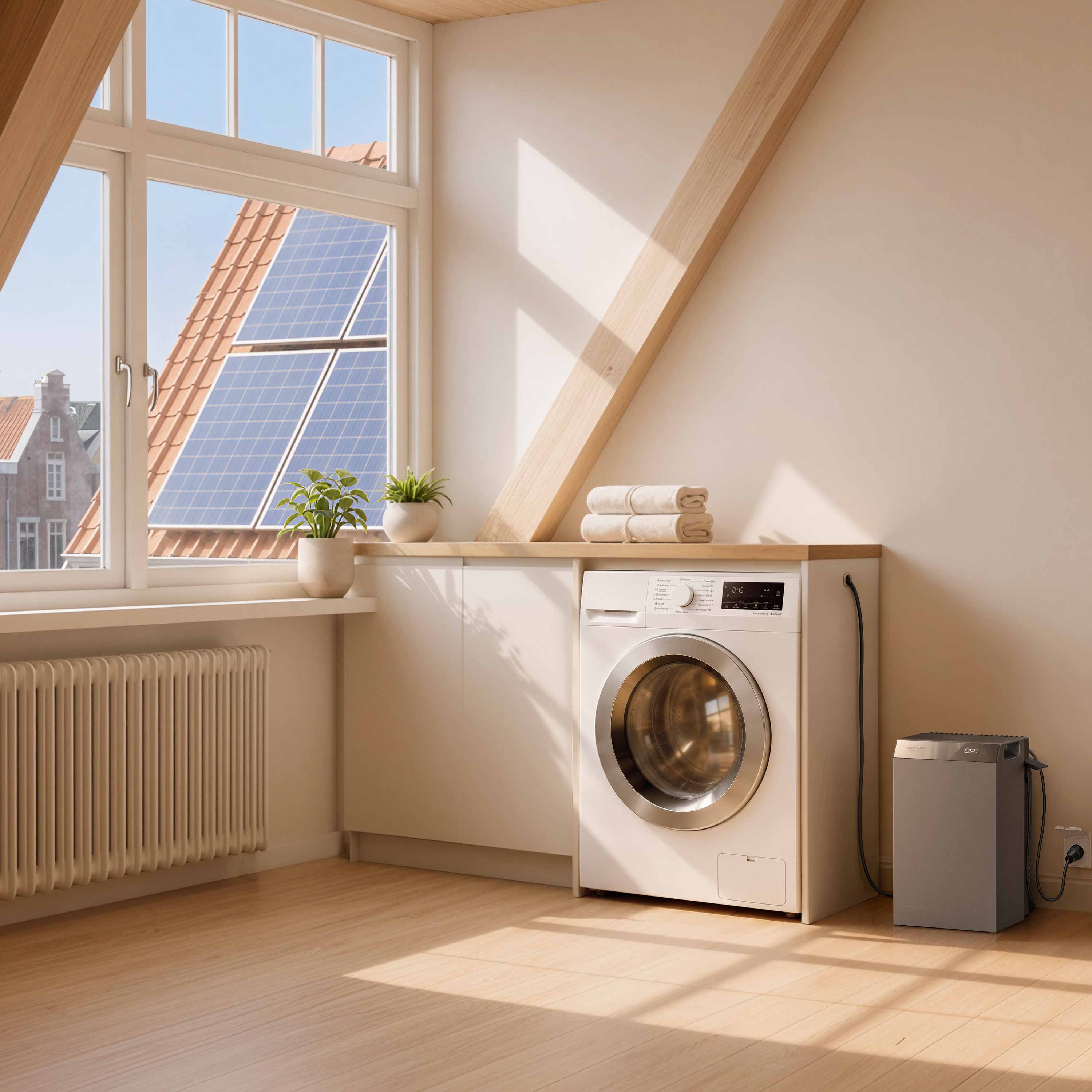 2000 W EcoFlow STREAM 5000 Balkonkraftwerk | Set mit Mikrowechselrichter und 4 x 500 W DAH bifacial Solarmodul ohne Halterung und 5 kWh Speicher