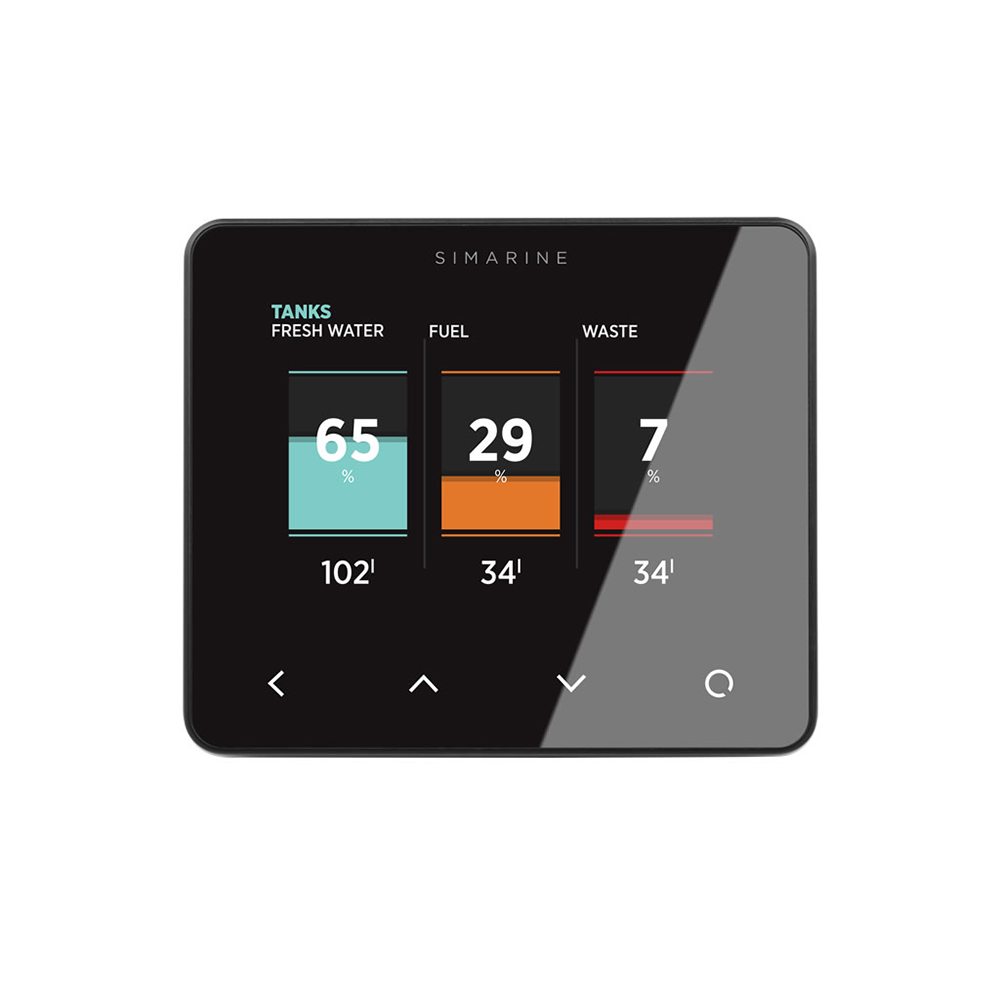 Simarine PICO Battery Monitor - with black frame