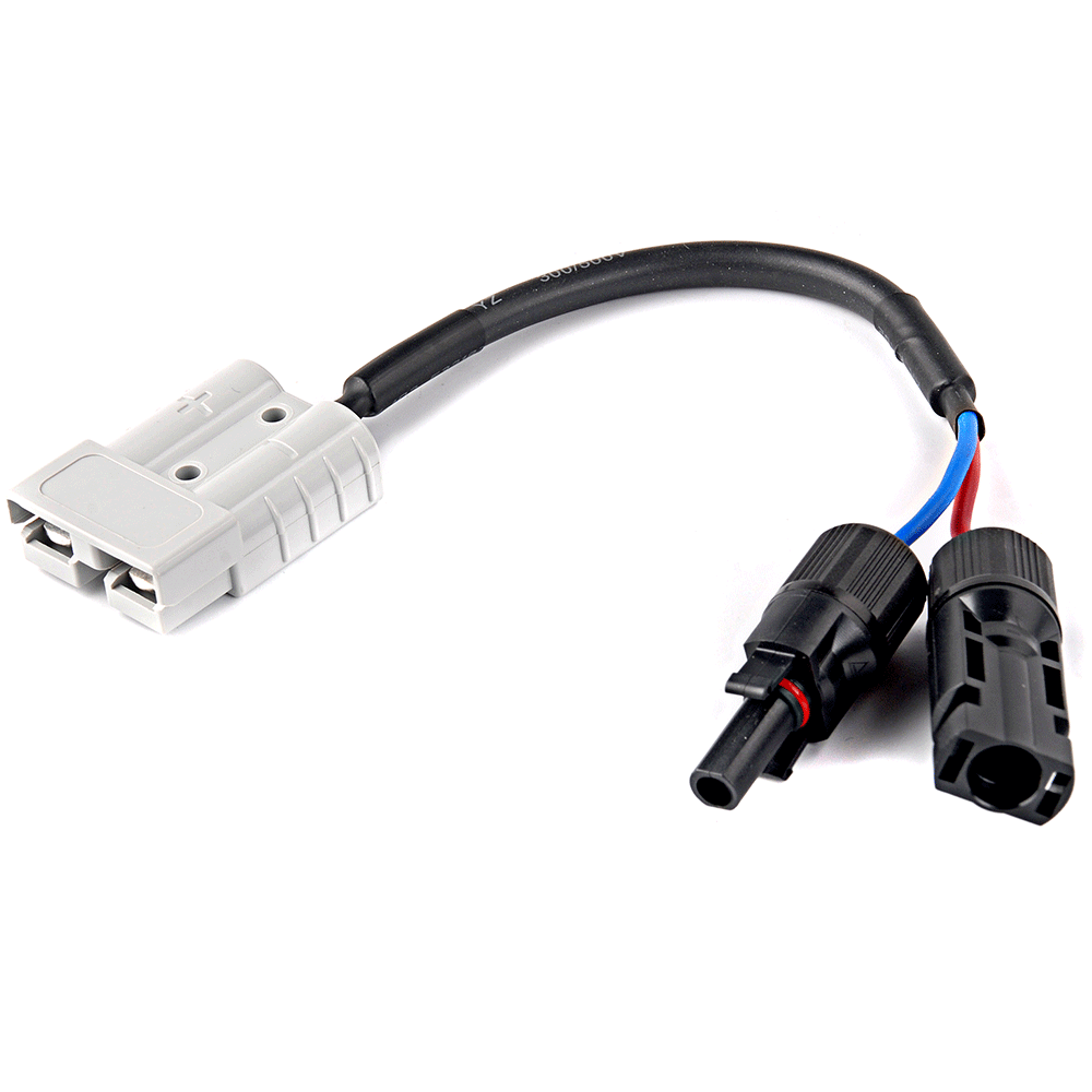 WATTSTUNDE® Adapter cable (2 x) 4 mm² Type-MC4/A50 20 cm black