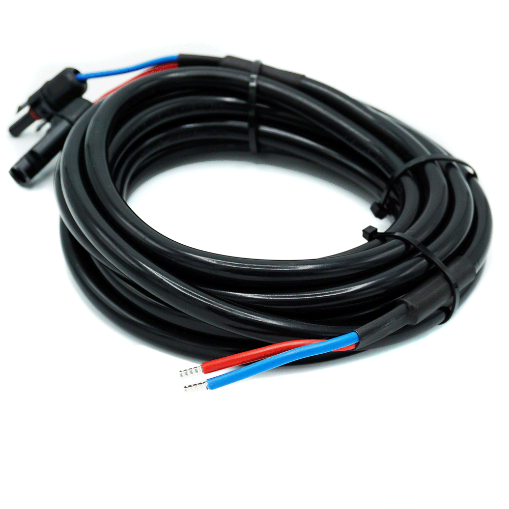 WATTSTUNDE® DAC 6.5 Connection cable solar module to charge controller 5 meters 2 x 6 mm²