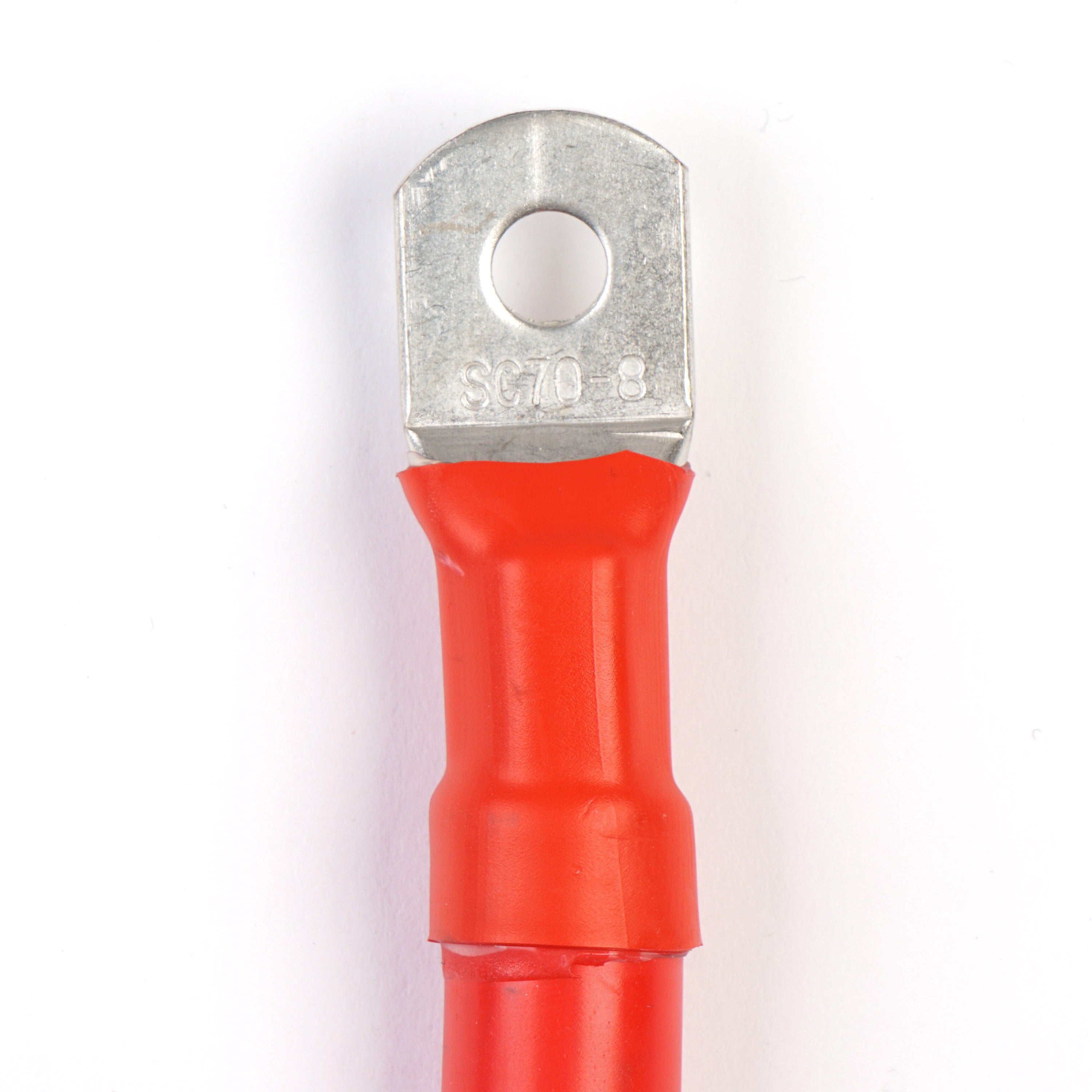 WATTSTUNDE® Batteriekabel 70 mm² M8/M10 30 cm rot
