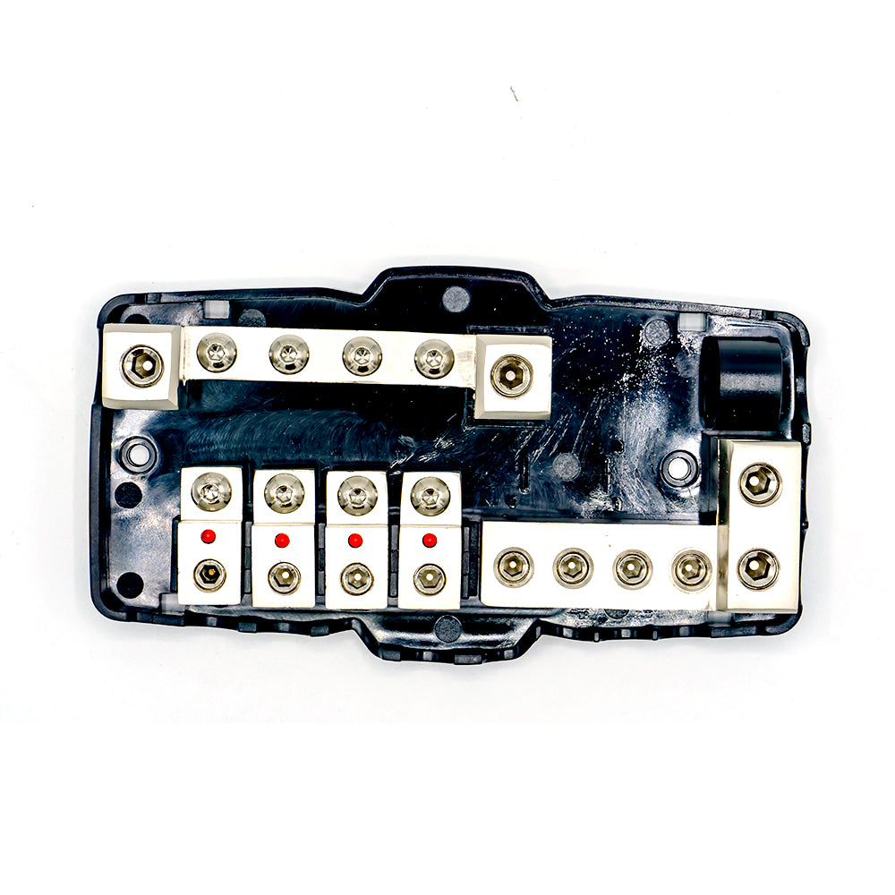 WATTSTUNDE® Plus Distributor 4 with 2 x 40A, 60A, 80A AFS high-current fuses each