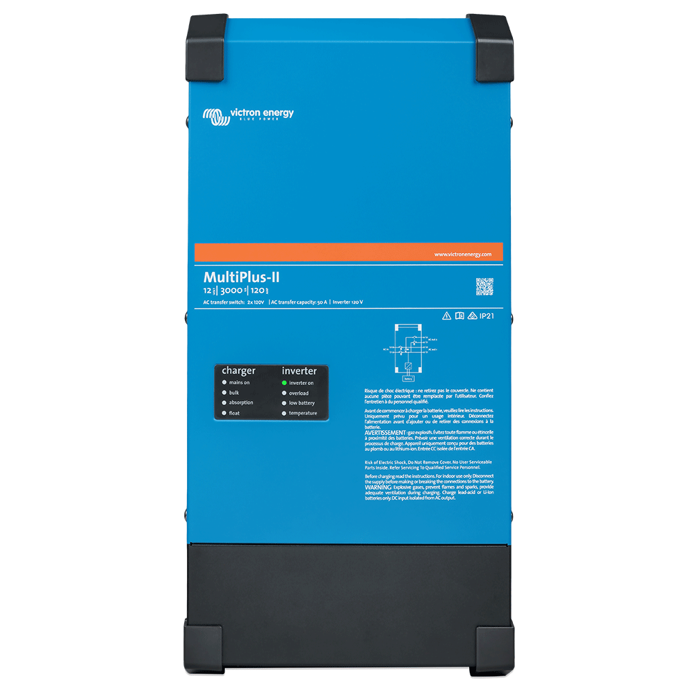 WATTSTUNDE® Wohnmobil Power-Set 2400 W MultiPlus-II 12/3000 Elite