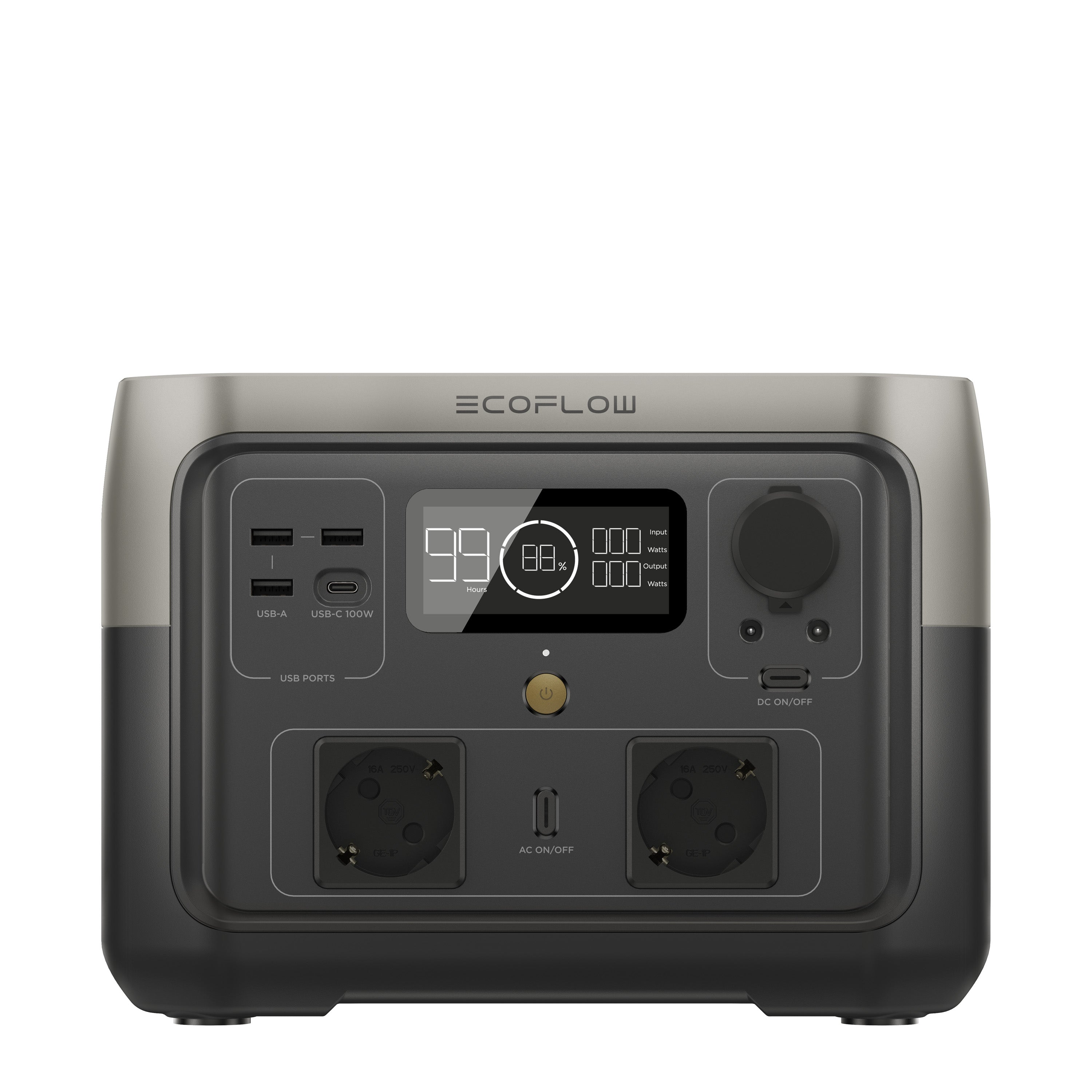 EcoFlow River 2 Max Powerstation Bundle mit EcoFlow Solarpanel 110 W