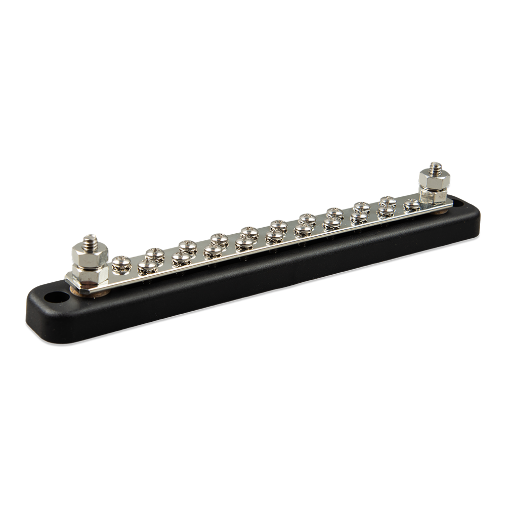 Victron Busbar 150 A / 70 V mit 2 Hochstromverbindungen und 20 Schwachstromverbindungen