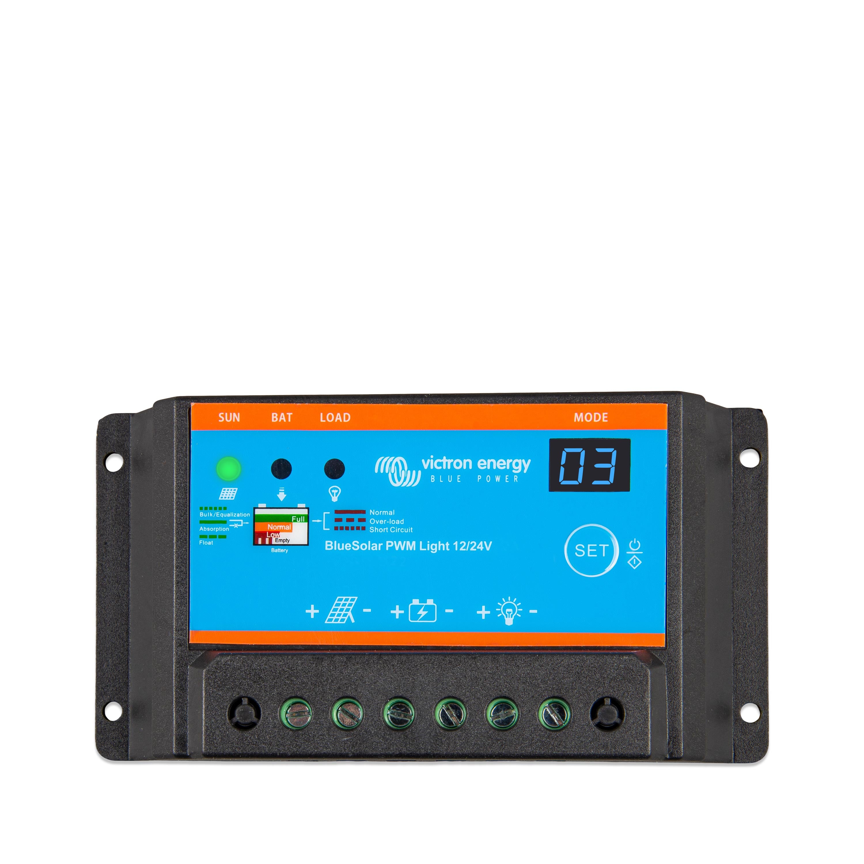 Victron BlueSolar PWM Light Charge Controller 12/24V-30A