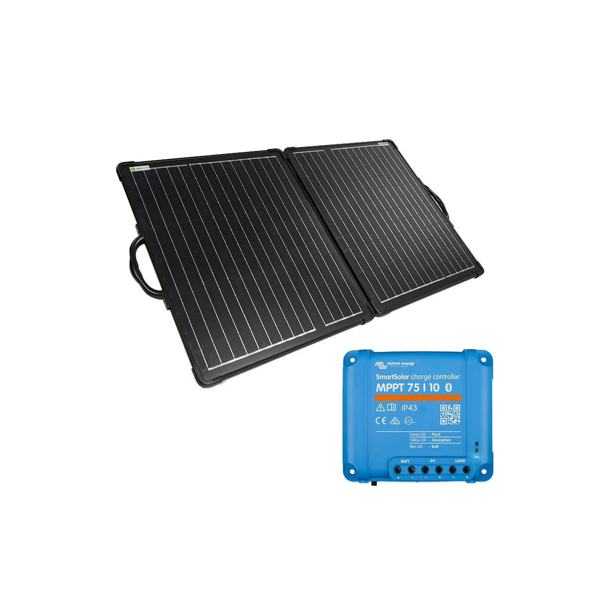 WATTSTUNDE 120W ULTRA LIGHT Solarkoffer WS120SUL mit Victron SmartSolar MPPT 75/10