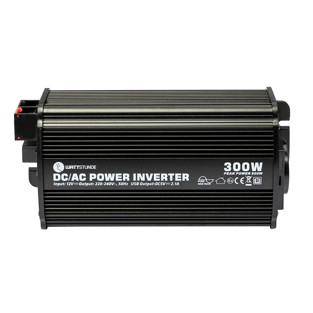 WATTSTUNDE® 300 W / 600 W 12 V Sine Wave Voltage Converter WS12/300SI