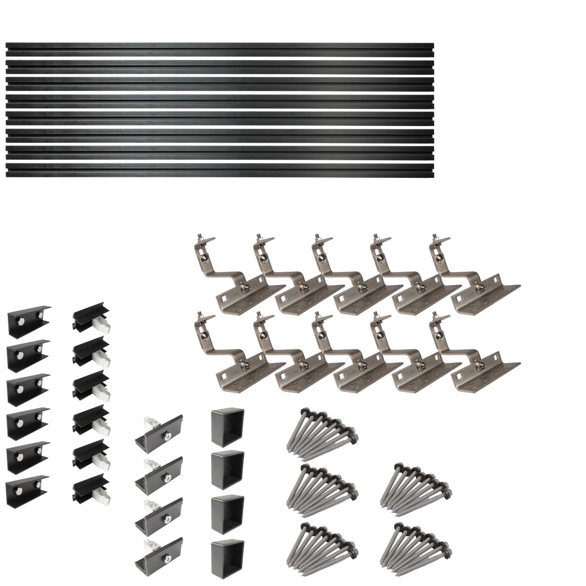 WATTSTUNDE® Roof Mounting Set for 4 Modules