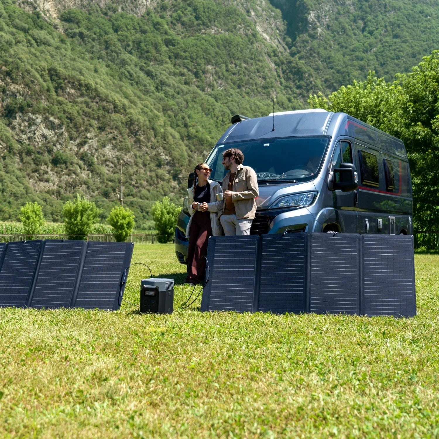 Sichere Einspeisung aus Deiner Powerstation ins Wohnmobil – Mit dem WATTSTUNDE CEE-Einspeisekabel mit FI