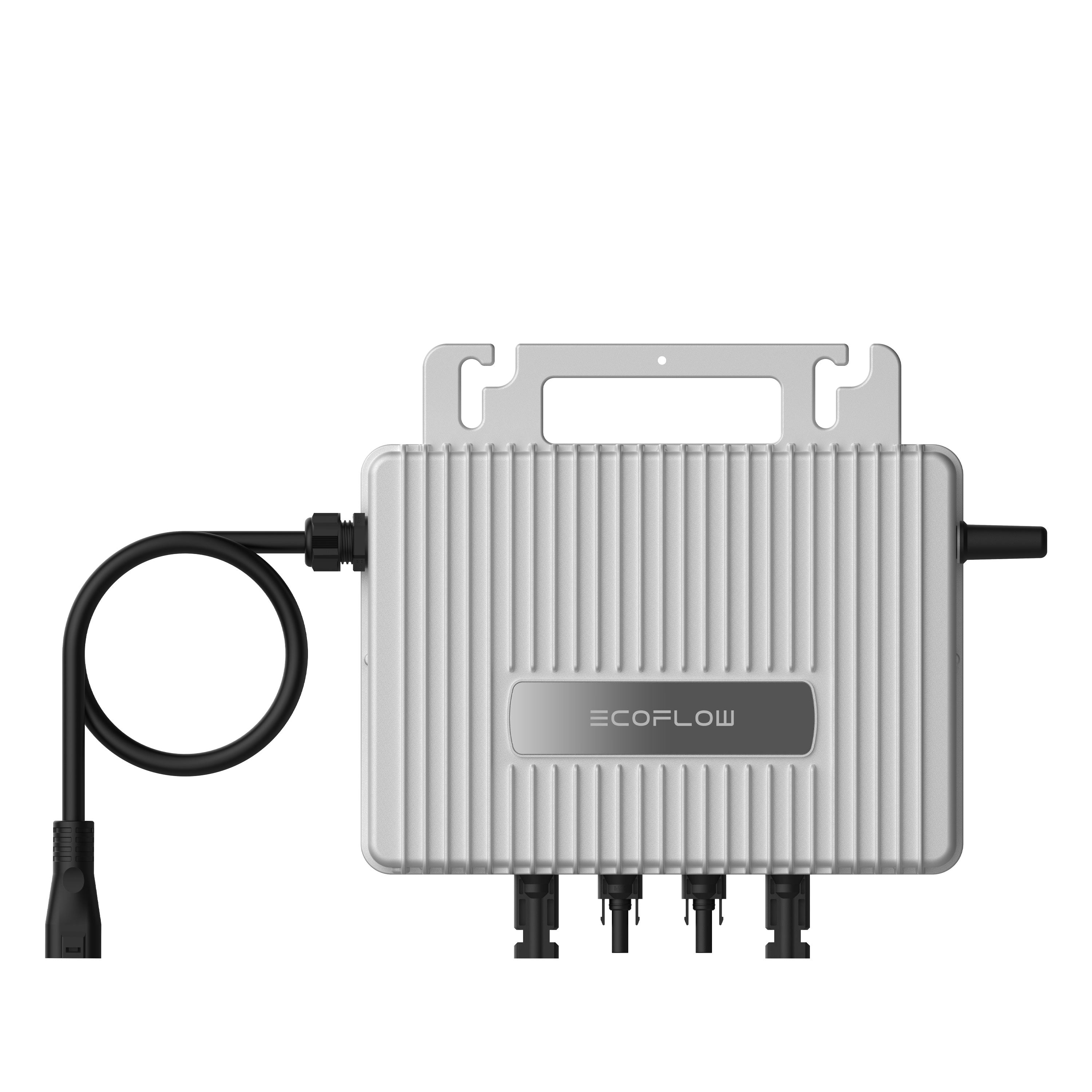 950 W Balkonkraftwerk | Set mit EcoFlow STREAM 800 W Mikrowechselrichter und 2x 475 W DAH Solarmodul mit Flachdach Halterung
