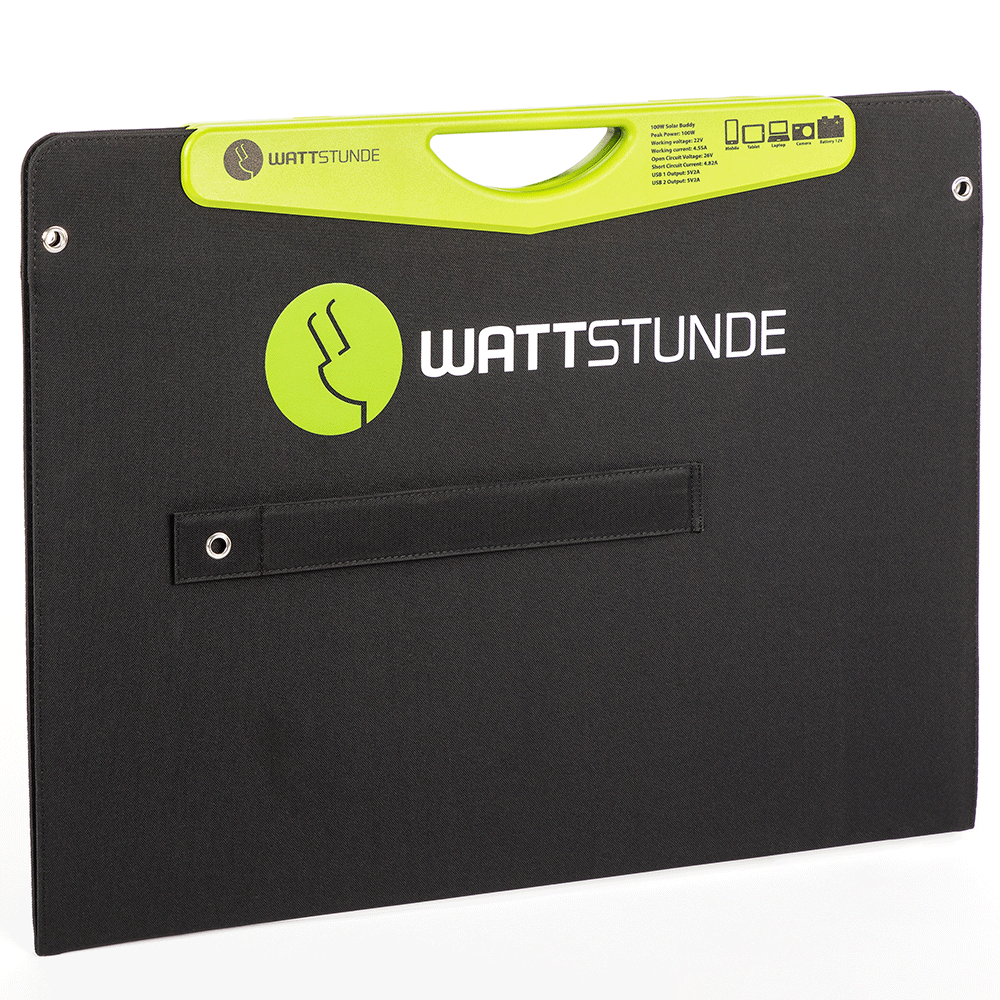 101-51100 - 100 W SolarBuddy Solartasche WS100SB direkt mit USB Anschluss (4)