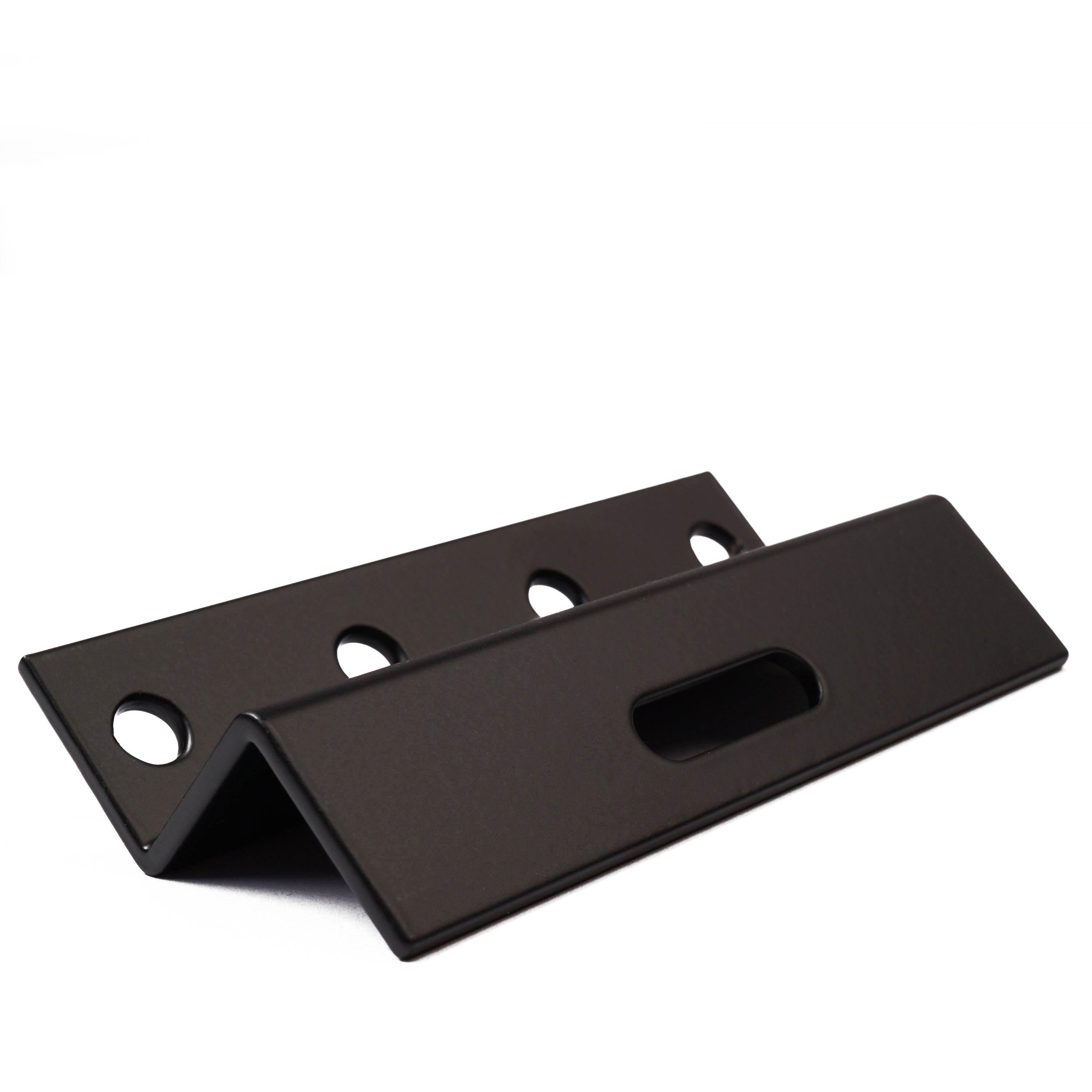 WATTSTUNDE® 100 mm Aluminum Z-Bracket HSZ100 Black Mount