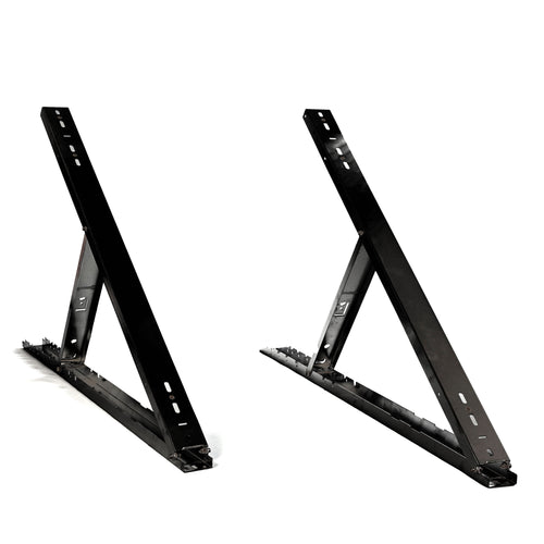 WATTSTUNDE® flat roof solar module mount HST120 black