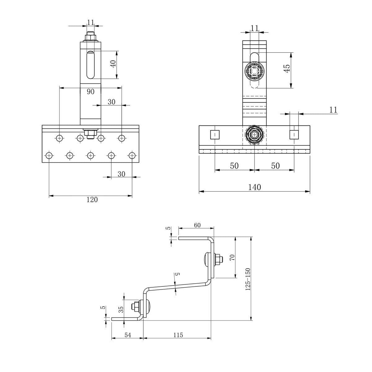 204-00104 - Hausdachhalterung Dachhaken (7)