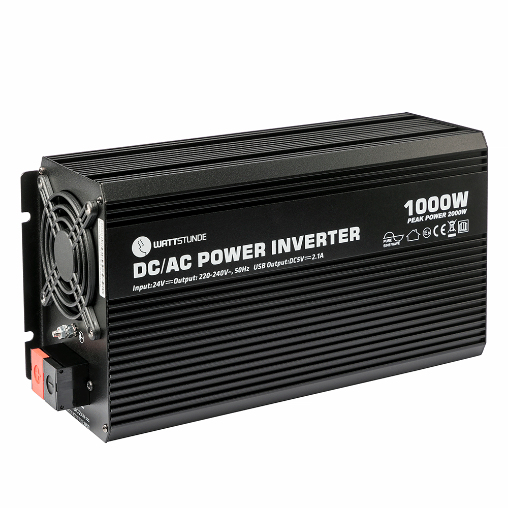 301-11001 - 1000 W / 2000 W 24 V Sinus Spannungswandler WS24/1000SI (1)