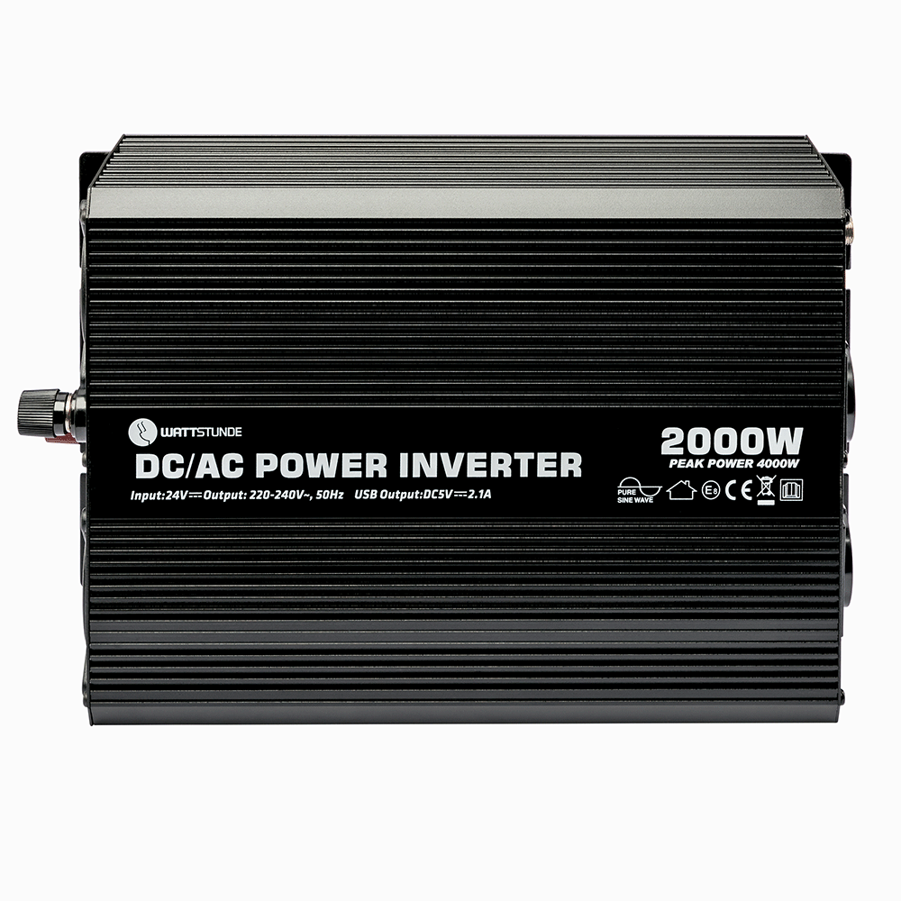 301-12002 - 2000 W / 4000 W 24 V Sinus Spannungswandler WS24/2000SI (2)