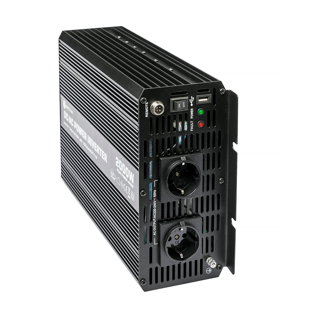 301-12002 - 2000 W / 4000 W 24 V Sinus Spannungswandler WS24/2000SI (3)