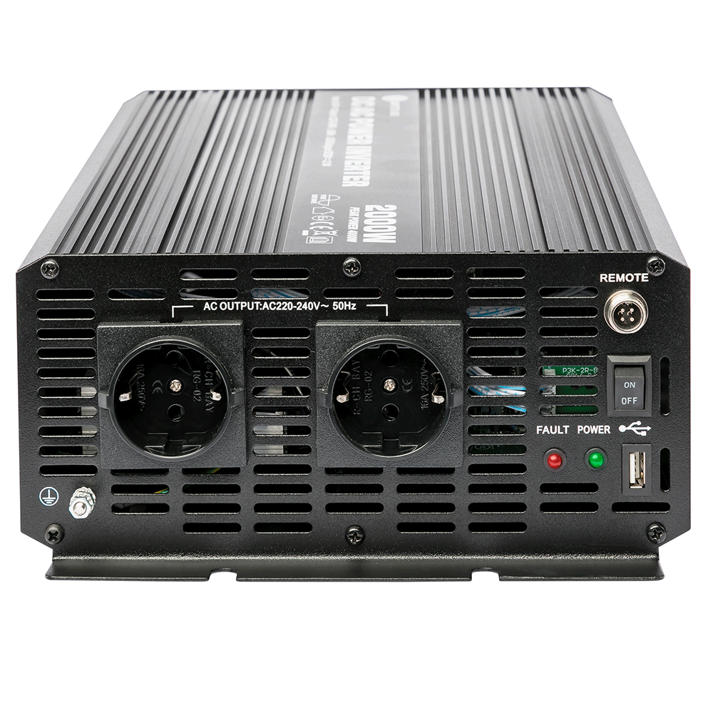 301-12002 - 2000 W / 4000 W 24 V Sinus Spannungswandler WS24/2000SI (6)