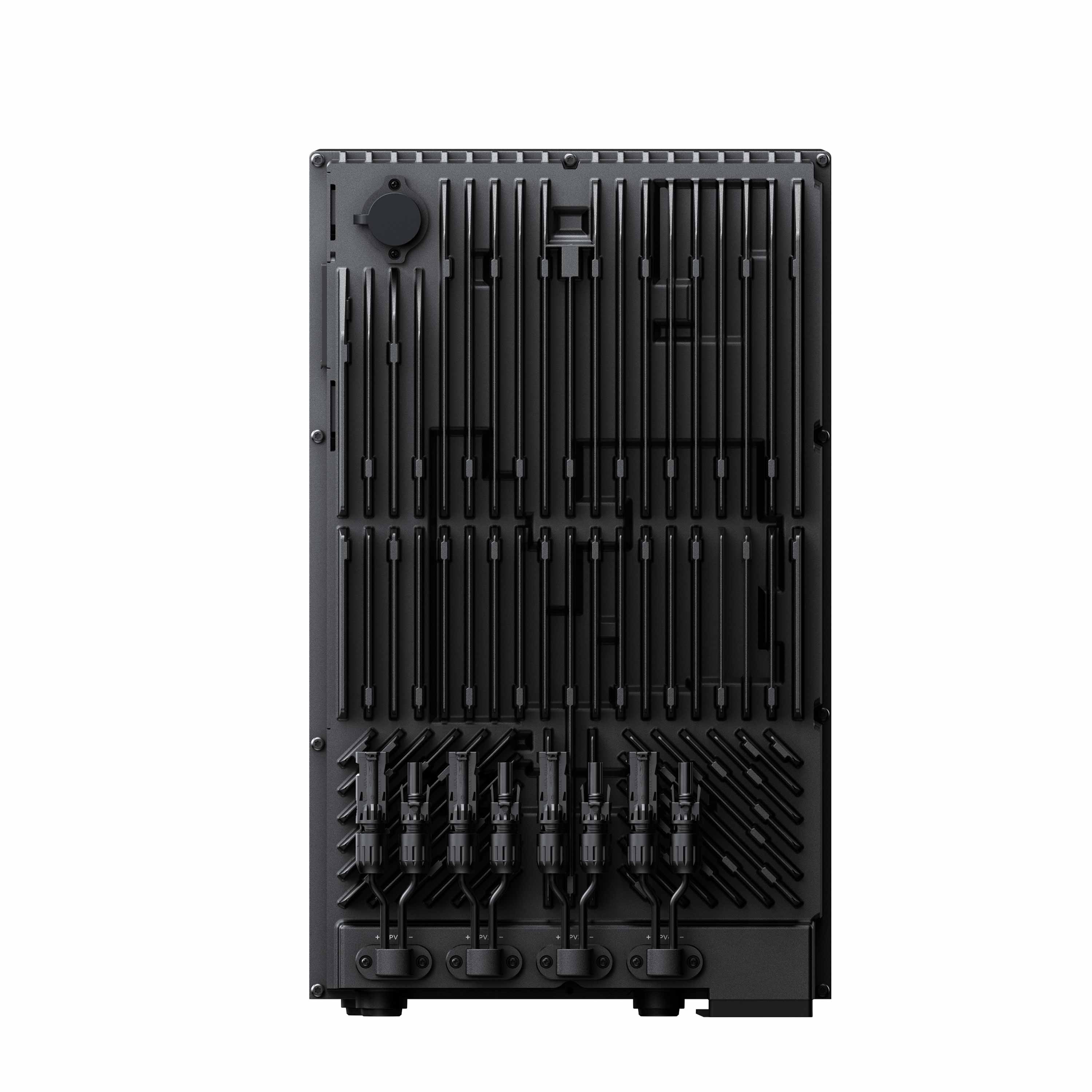 2000 W EcoFlow STREAM 5000 Balkonkraftwerk | Set mit Mikrowechselrichter und 4 x 500 W DAH bifacial Solarmodul ohne Halterung und 5 kWh Speicher