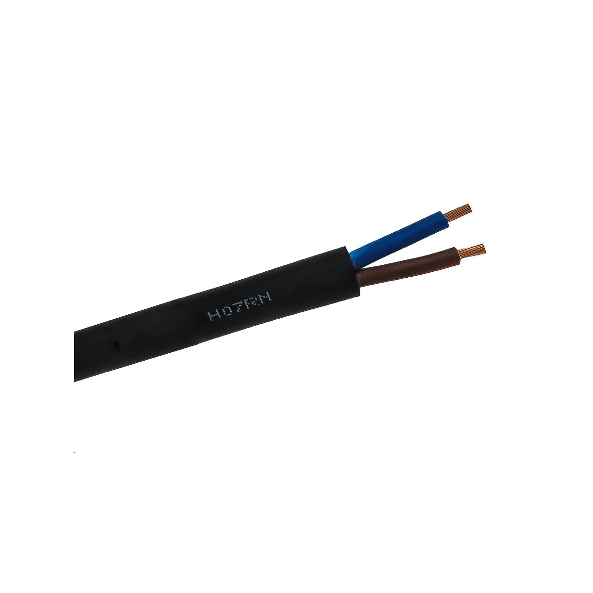 Helukabel H07RN-F black 2 x 2.5 mm² as a running meter