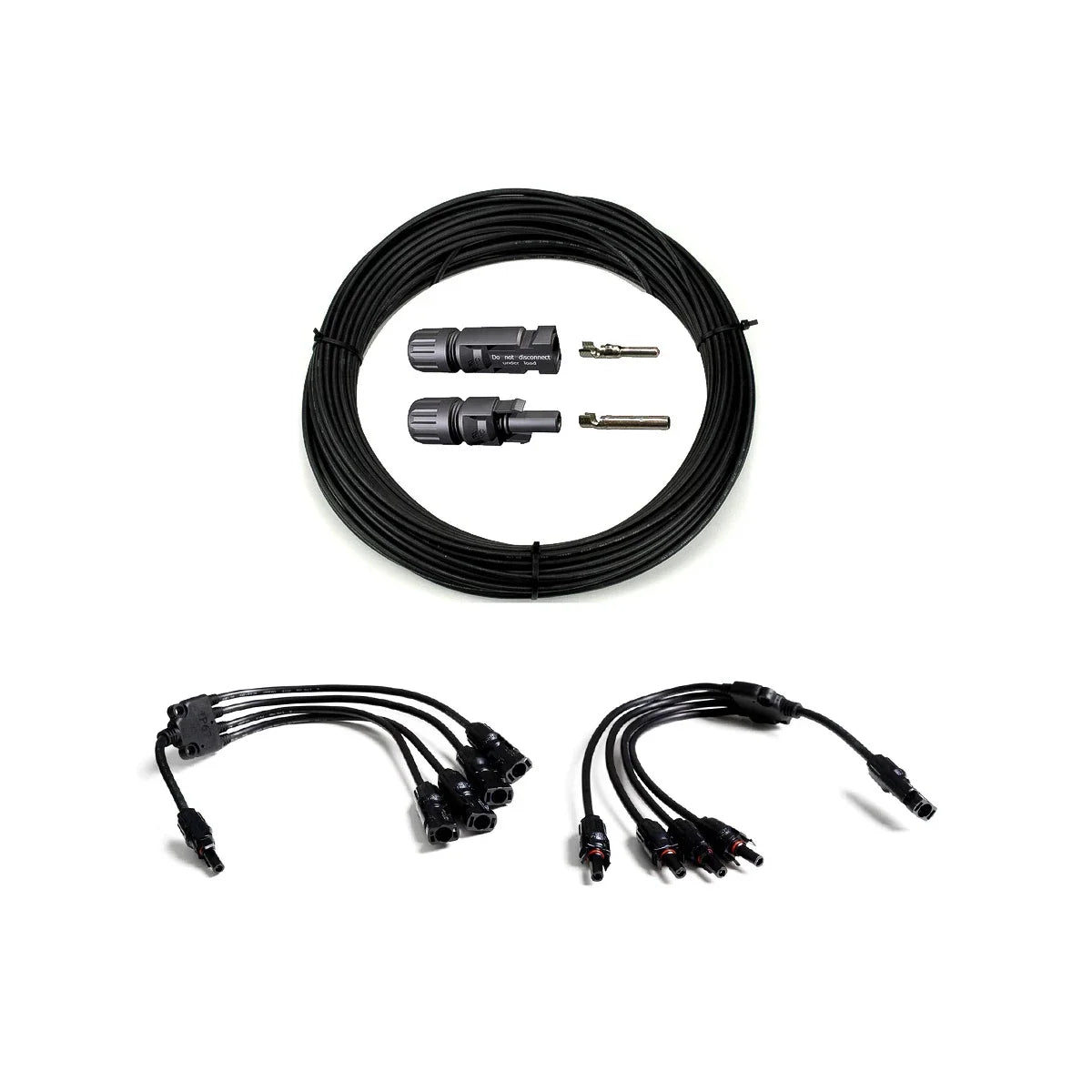 4mm² Anschluss Set IV - 4 Module parallel 20 Meter (L)