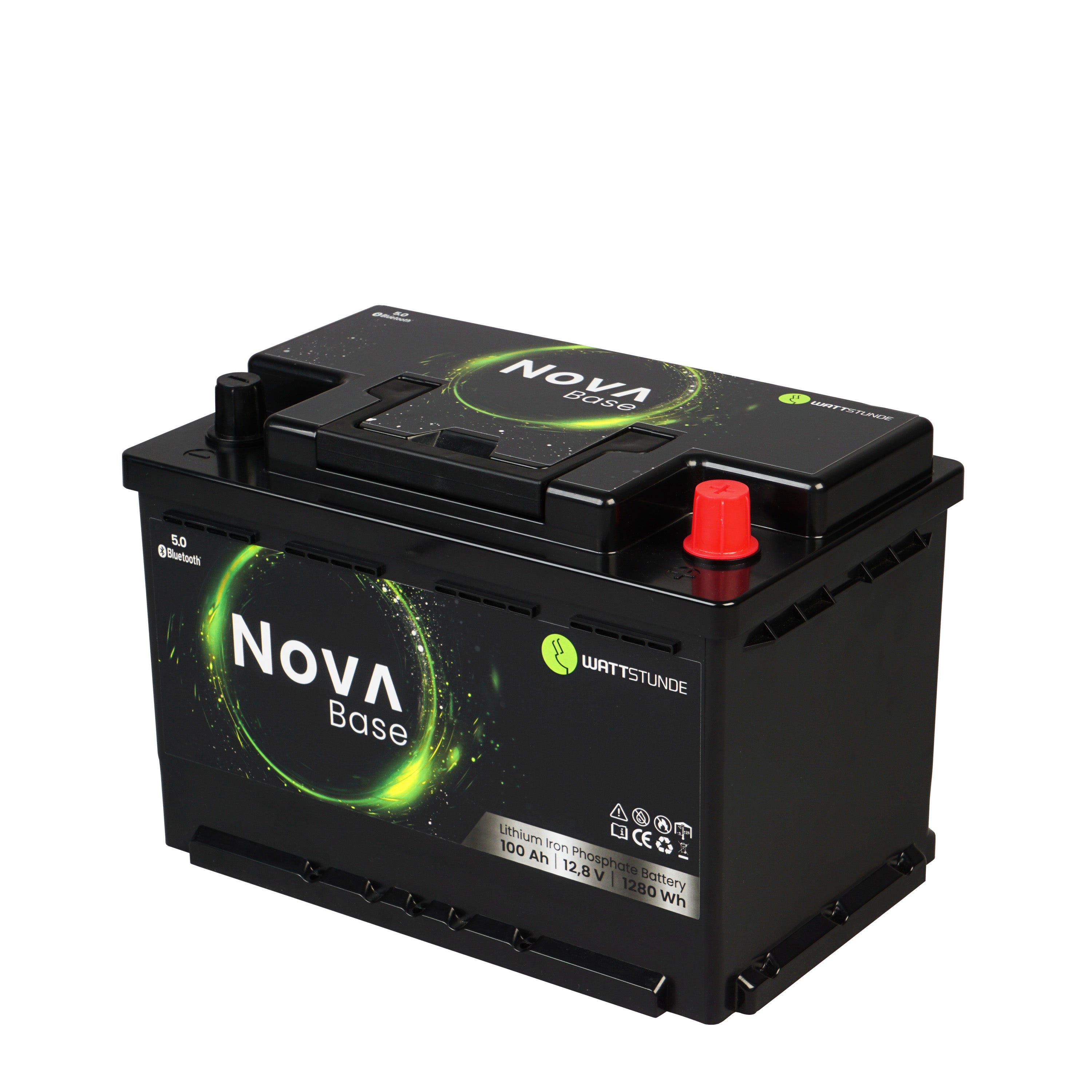 WATTSTUNDE® NOVA Base 100 Ah LiFePO4 Battery