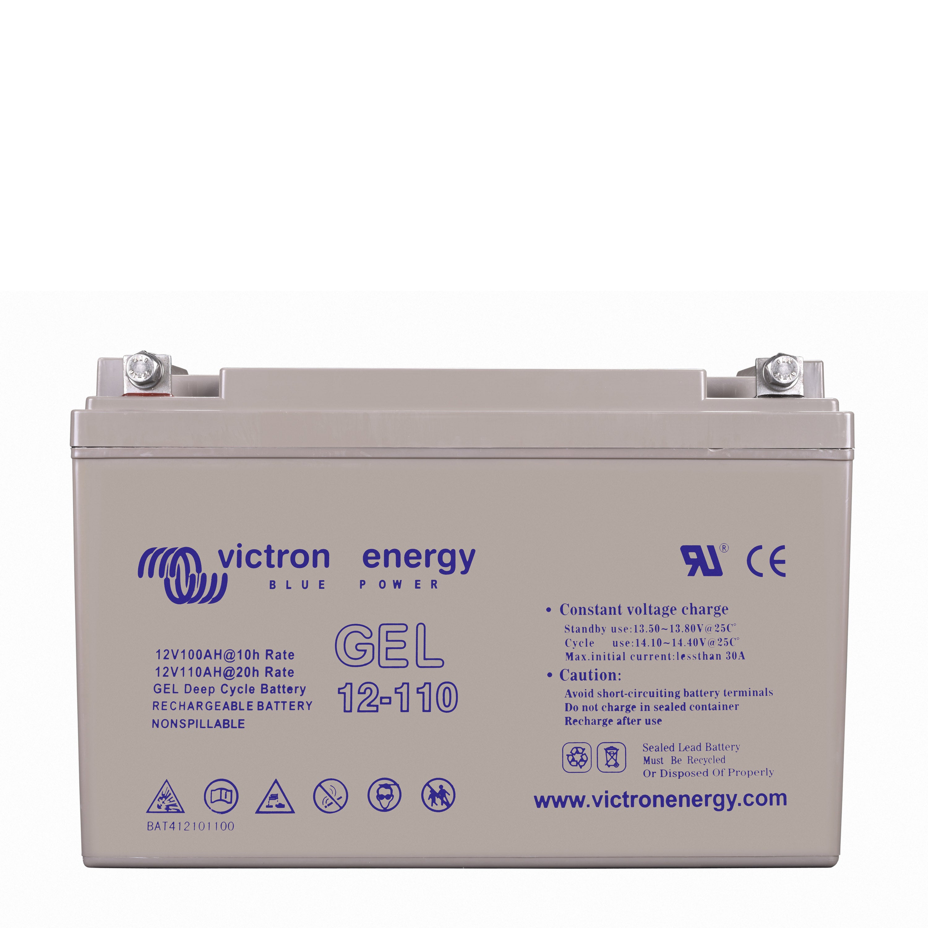 Victron Energy 12V 110Ah Deep Cycle Gel Battery