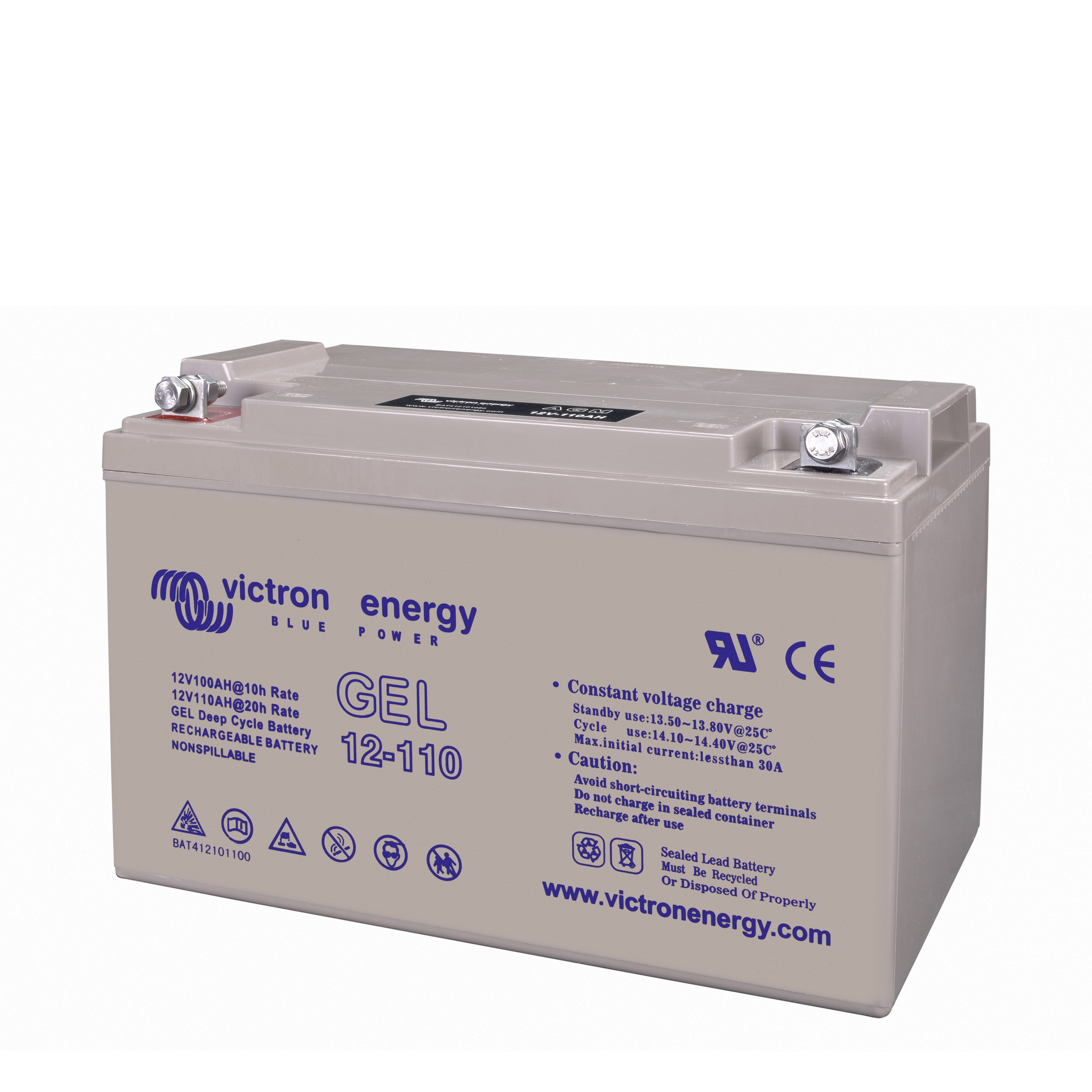 Victron Energy 12V 110Ah Deep Cycle Gel Battery