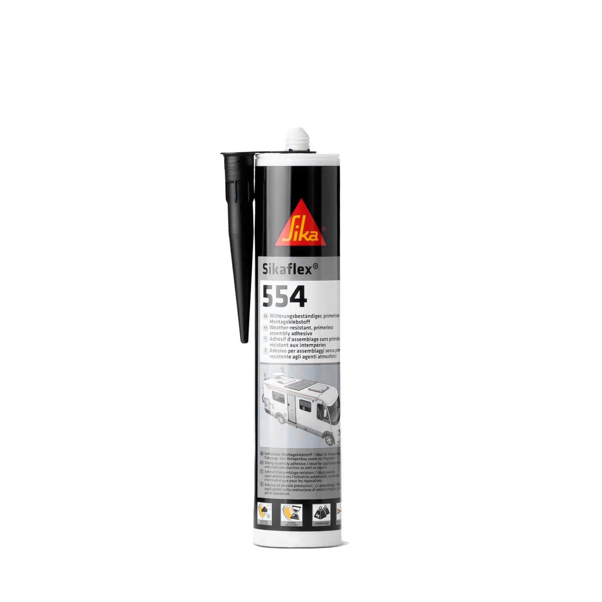 901-1033 - 554 (Sika 252i Nachfolger) 300 ml Konstruktionskleber schwarz (1)