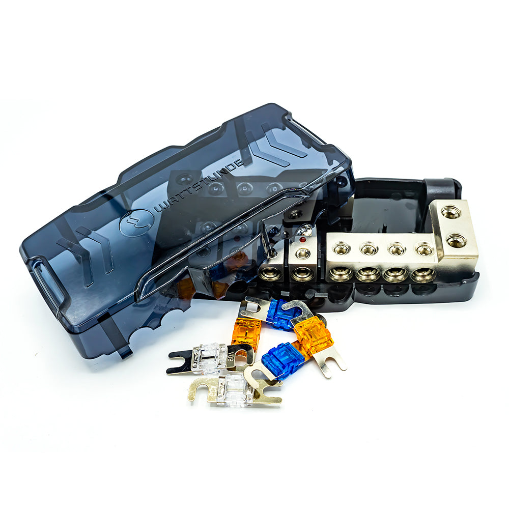 905-10010 - Plus Distributor 4 mit je 2 x 40A, 60A, 80A AFS Hochlastsicherungen (4)