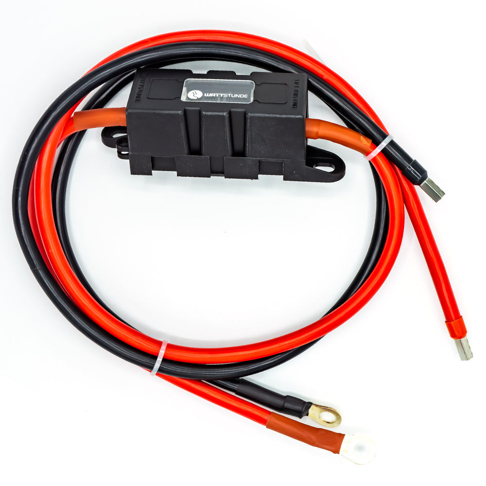 Charging booster set with Victron Orion-Tr Smart 12/12-30 non-insulated battery and 5m connection cable for starter and auxiliary battery