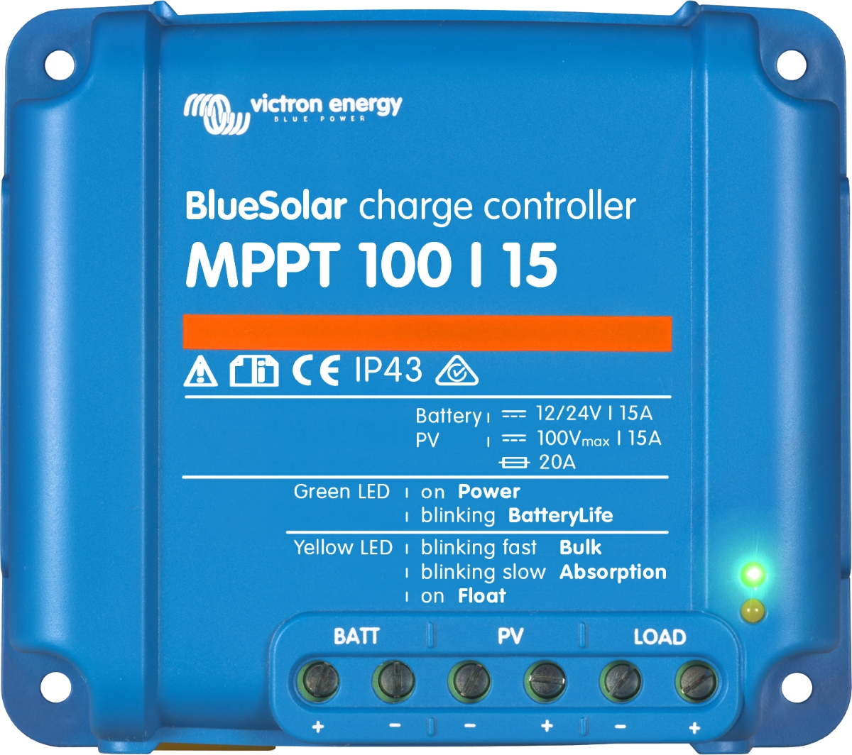 Victron BlueSolar MPPT 100/15 charge controller