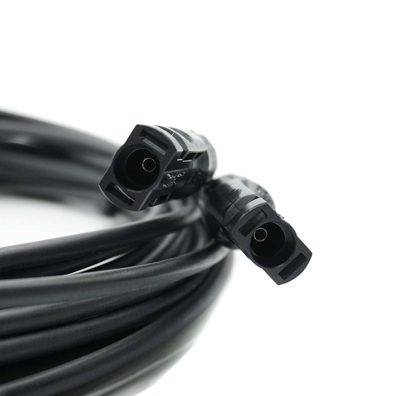WATTSTUNDE® Solarverlängerungskabel 2x4 mm² Typ-MC4/Typ-MC4 5 m schwarz