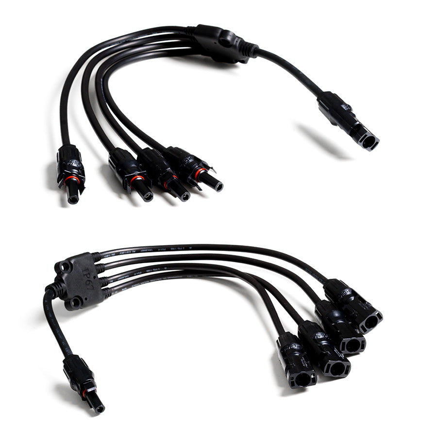 6mm² Anschluss Set IV - 4 Module parallel 10 Meter (L)