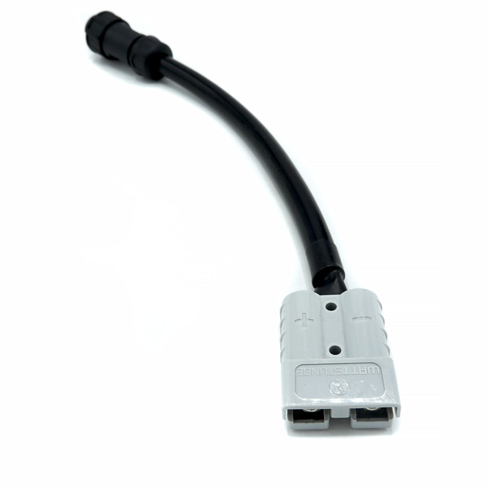 WATTSTUNDE® Adapter cable (2x) 4 mm² A50/WM212P 20 cm black