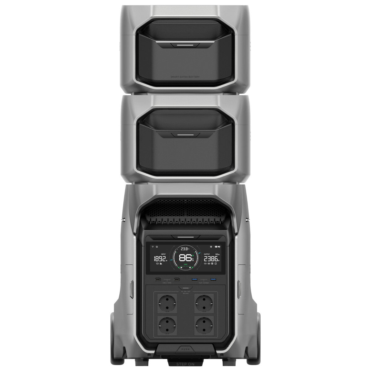 EcoFlow DELTA PRO 3 Powerstation mit DELTA PRO 3 Extra Batterie 2x