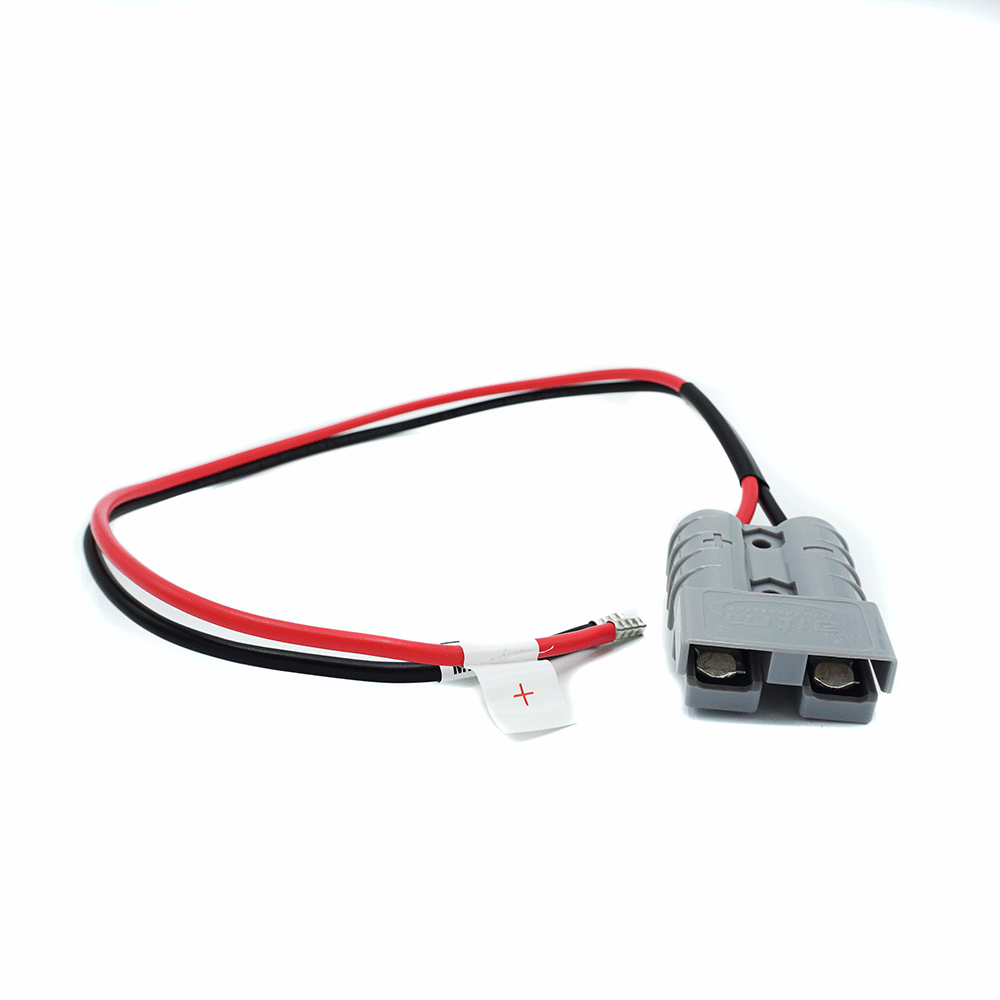 WATTSTUNDE® Adapter cable 4 mm² A50/ferrule 50 cm black