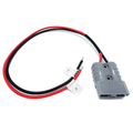 WATTSTUNDE® Adapterkabel 4 mm² A50/Aderendhülse 50 cm schwarz