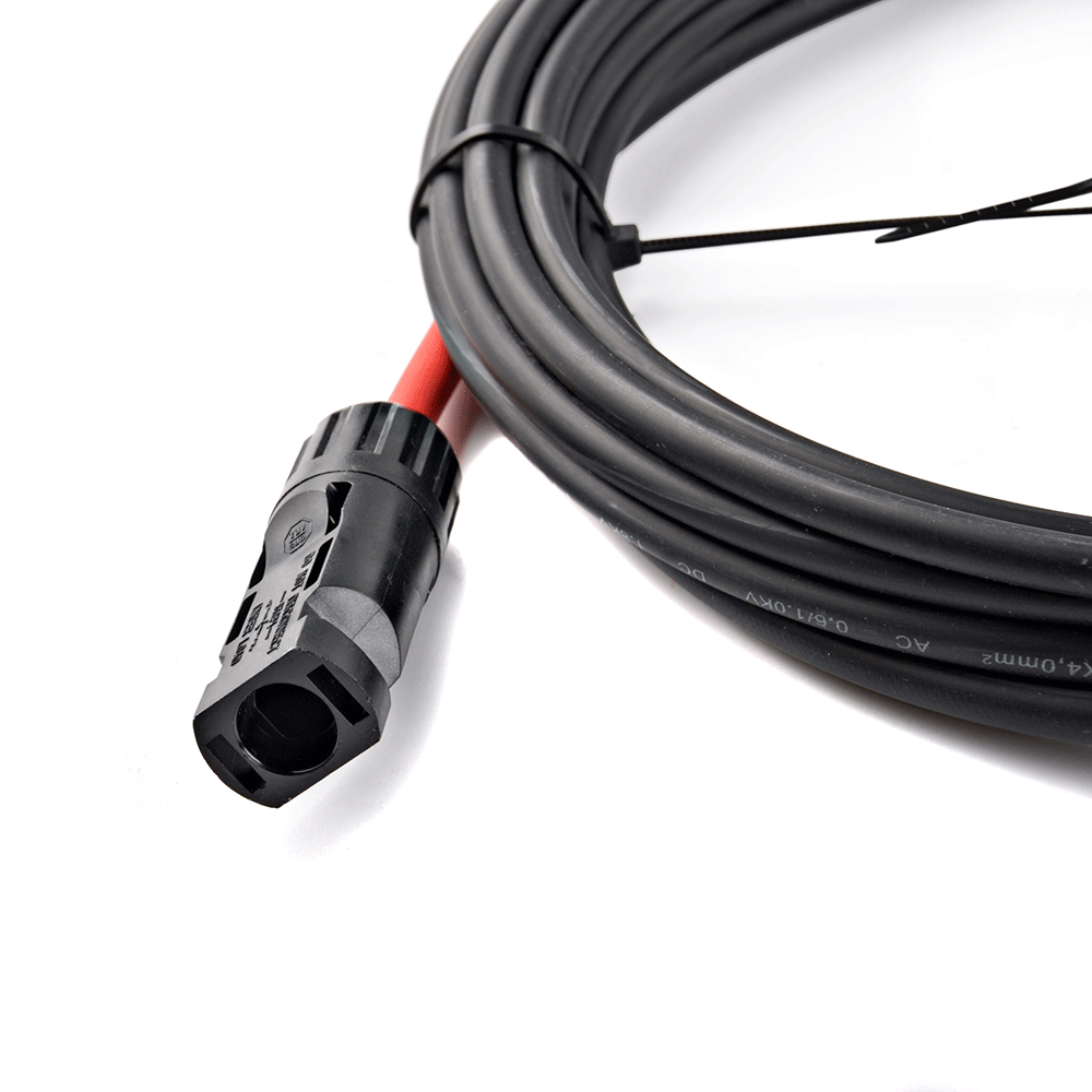 WATTSTUNDE® MVK 4.7 Anschlusskabel Solarmodul zu Laderegler 2x 7 Meter 4mm²