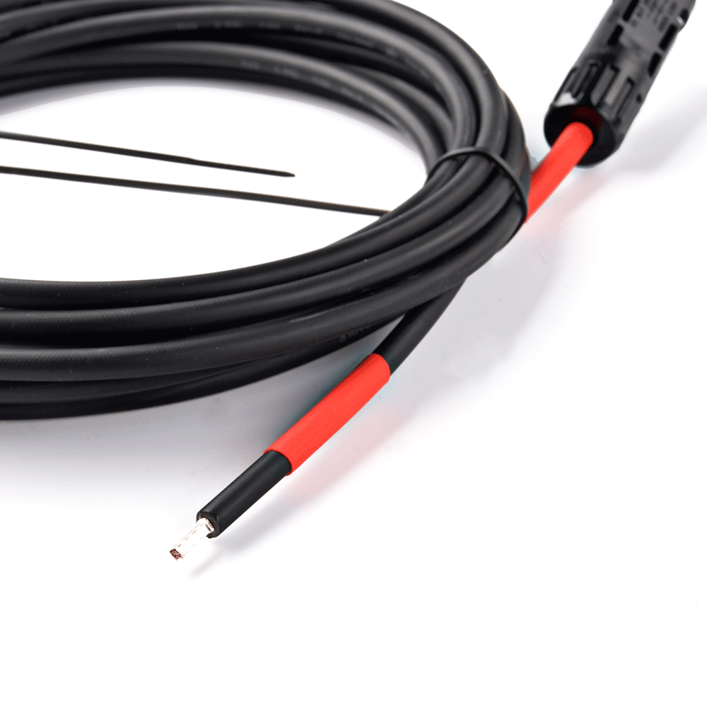 WATTSTUNDE® MVK 10.10 Anschlusskabel Solarmodul zu Laderegler 2x 10 Meter 10mm²