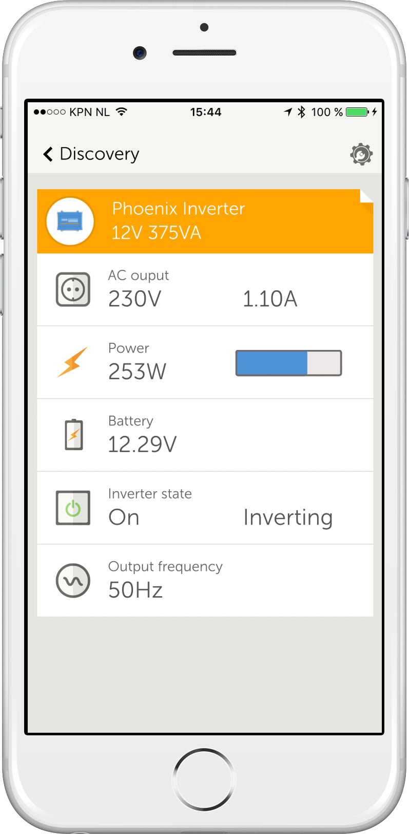 Victron Phoenix VE.Direct Schuko 12/800 Inverter 650 W