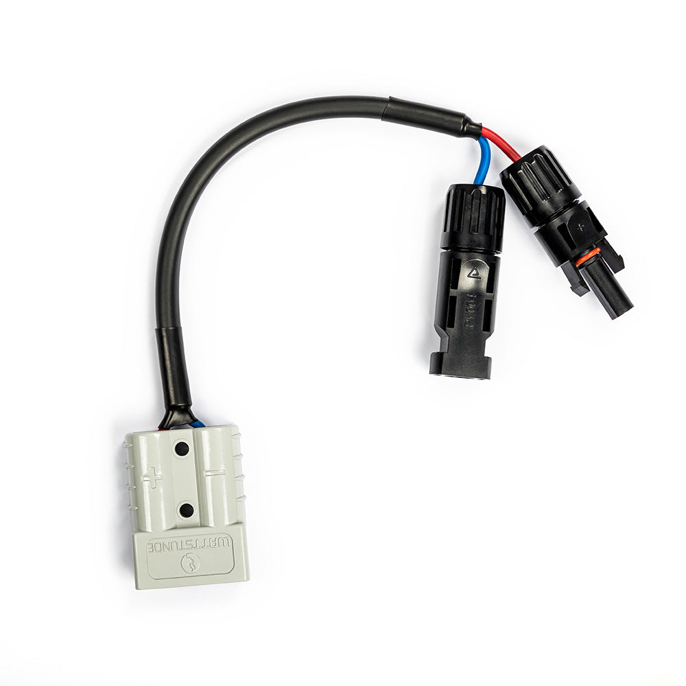 WATTSTUNDE® Adapter cable (2x) 4 mm² Type-MC4/A50PS 20 cm black