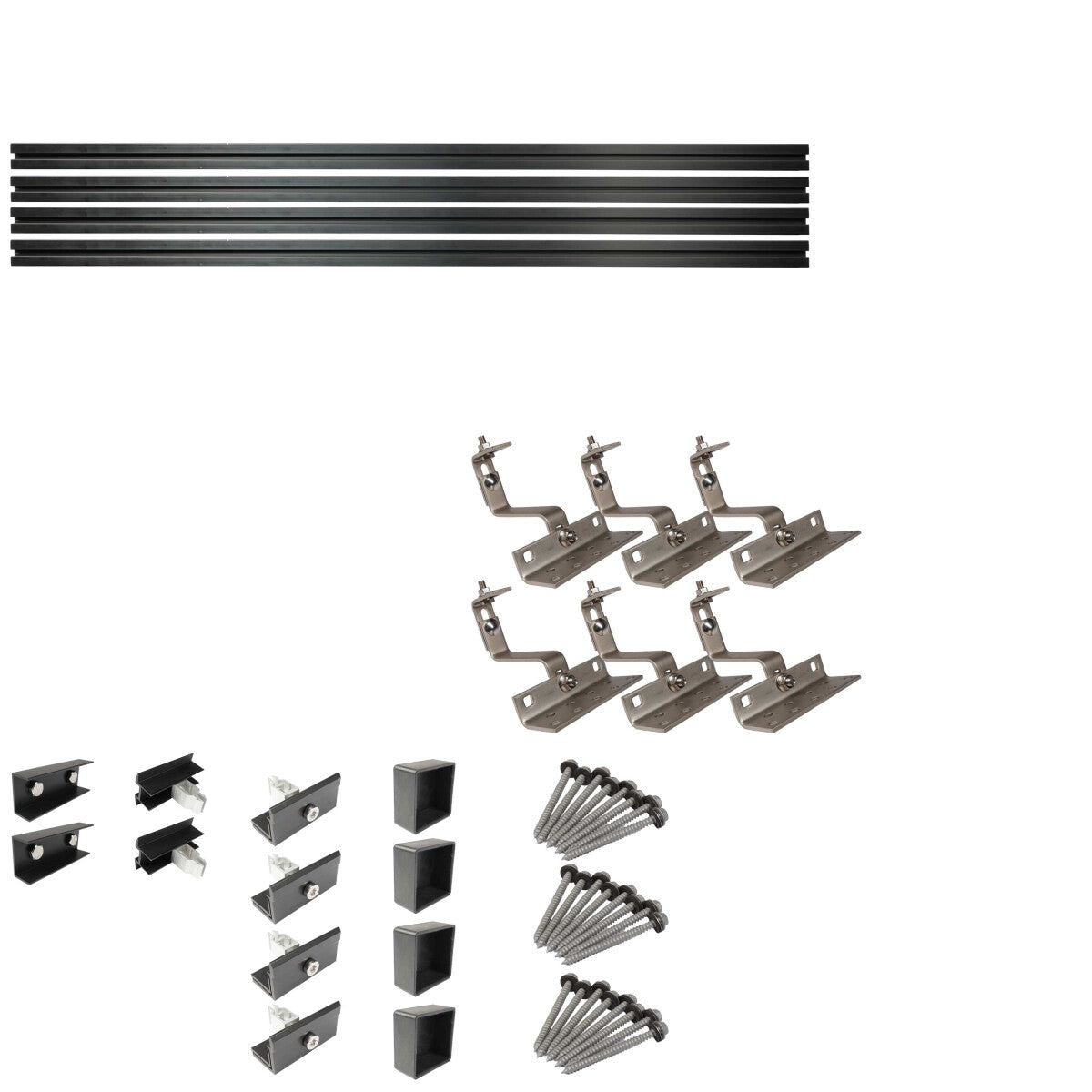 WATTSTUNDE® Roof Mounting Set for 2 Modules